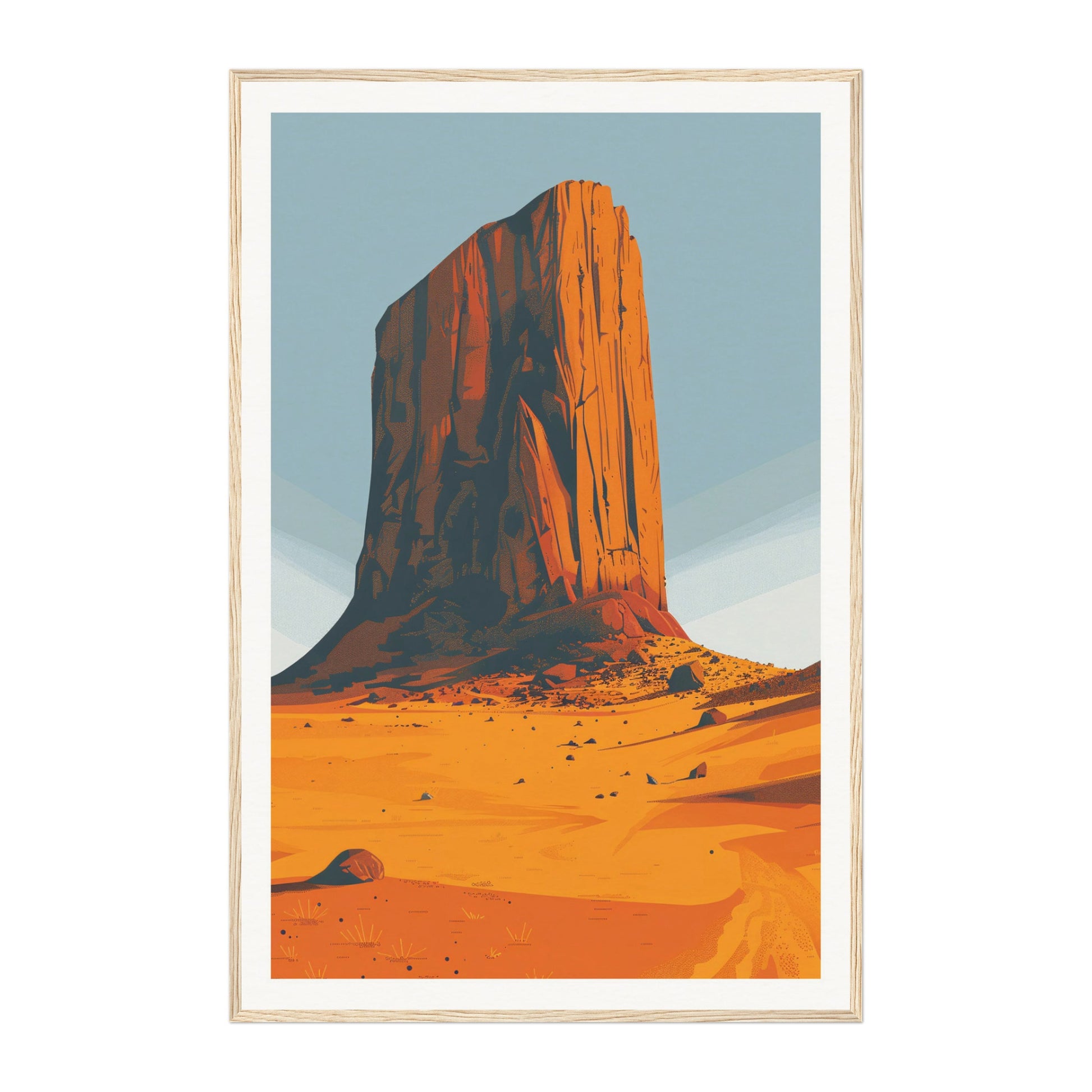 Rhumsiki Rock, Cameroon Wall Art - Uncharted Borders