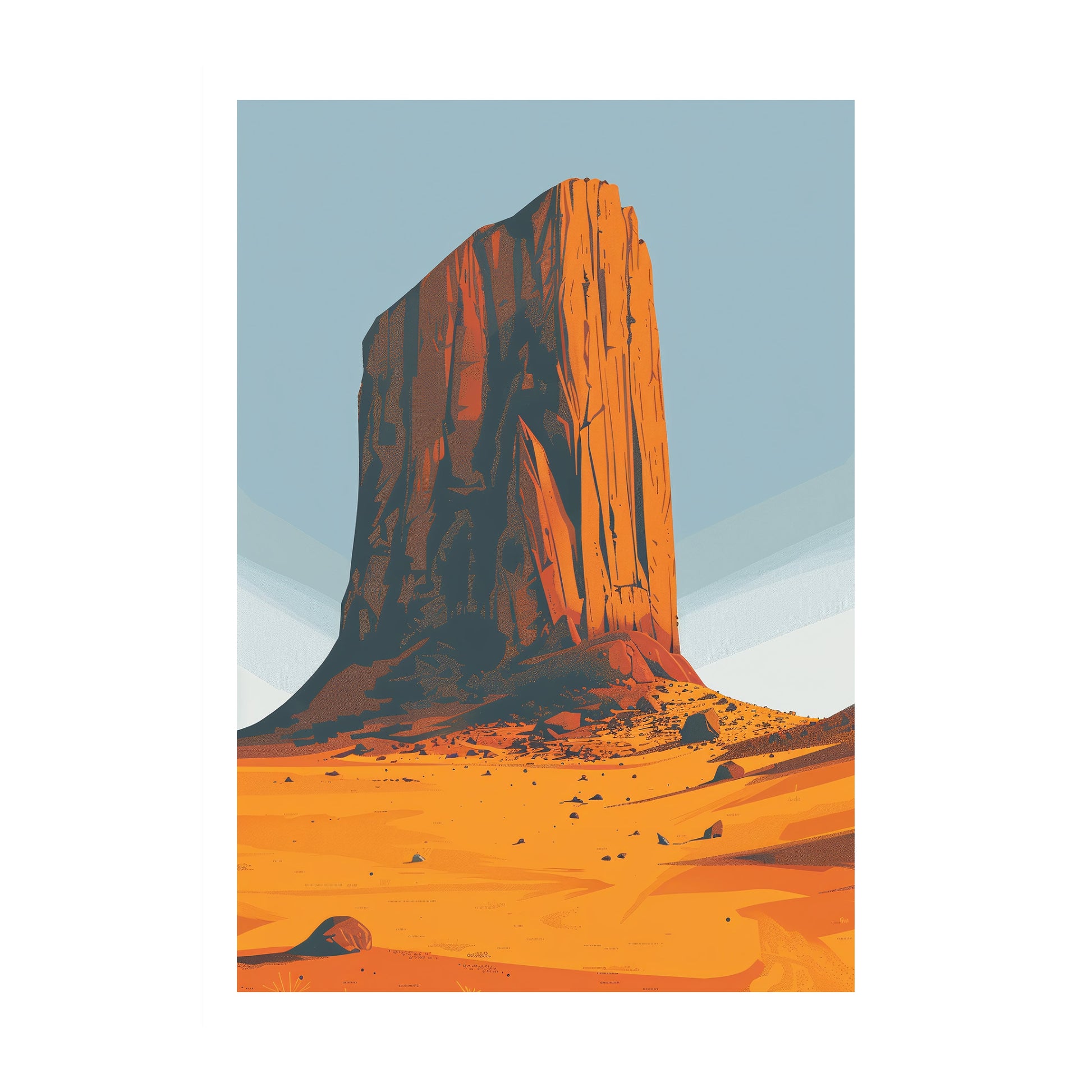 Rhumsiki Rock, Cameroon Wall Art - Uncharted Borders