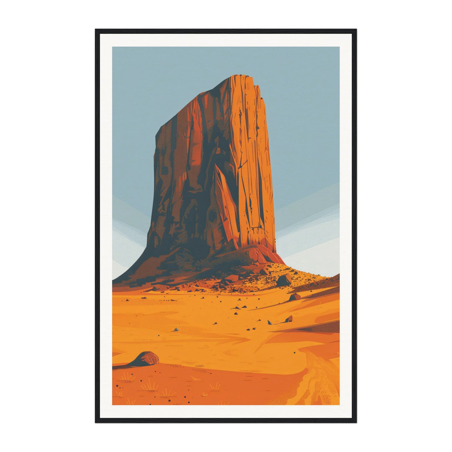 Rhumsiki Rock, Cameroon Wall Art - Uncharted Borders