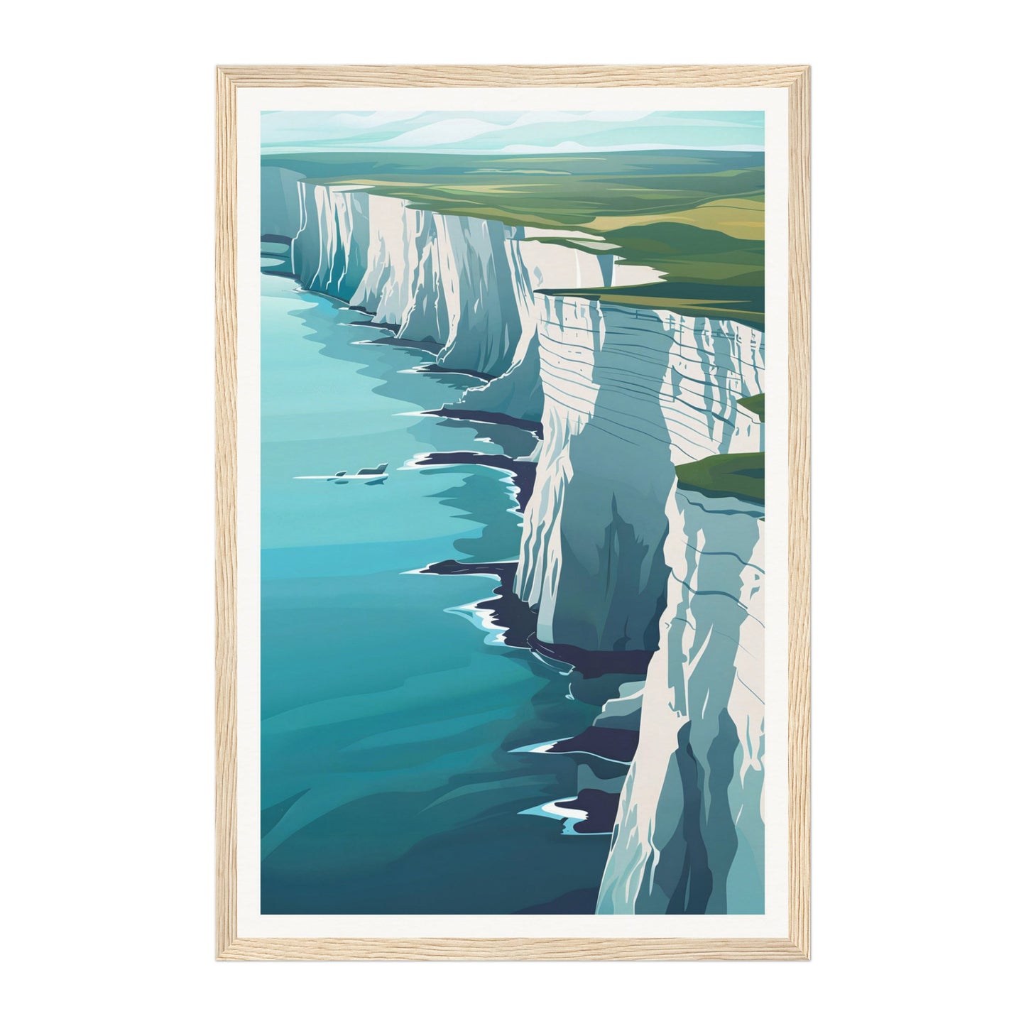 Seven Sisters, England Wall Art - Uncharted Borders