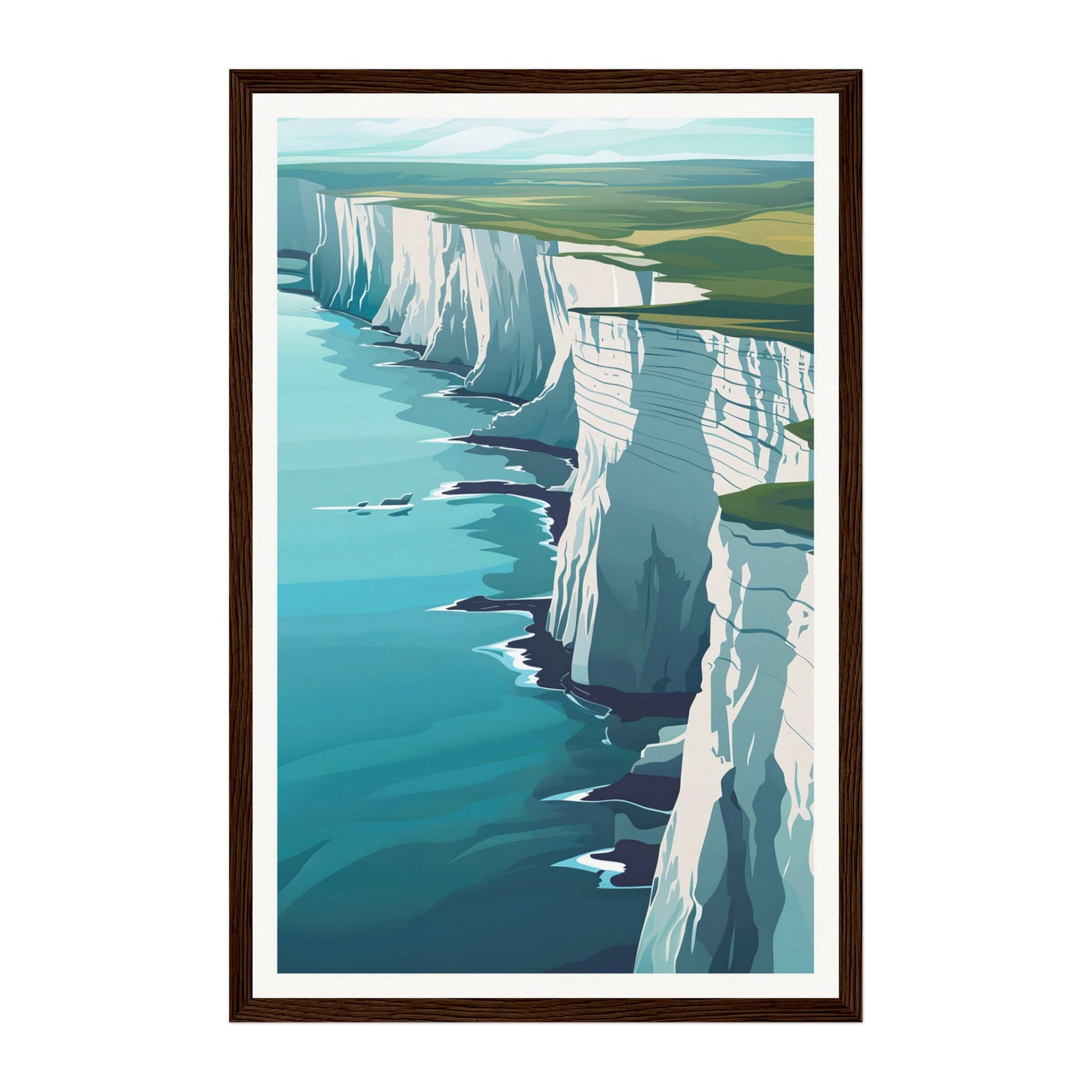 Seven Sisters, England Wall Art - Uncharted Borders