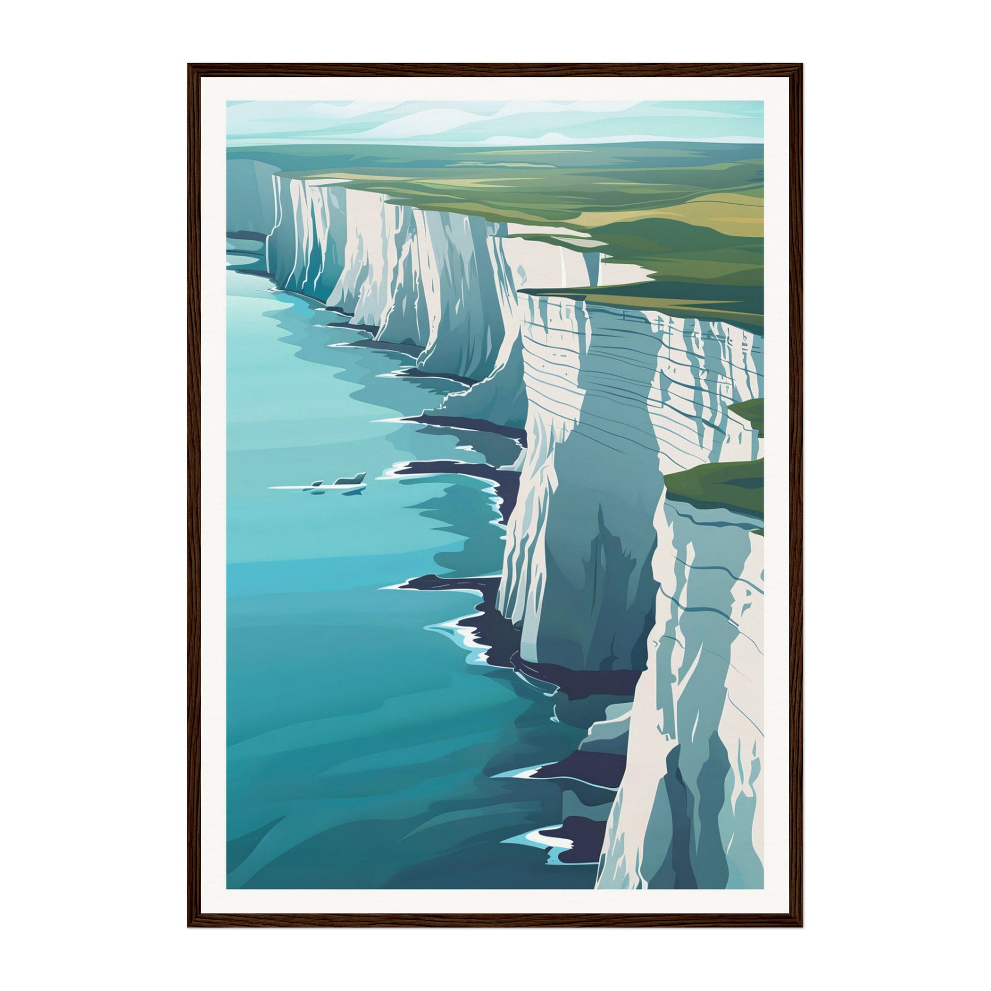 Seven Sisters, England Wall Art - Uncharted Borders