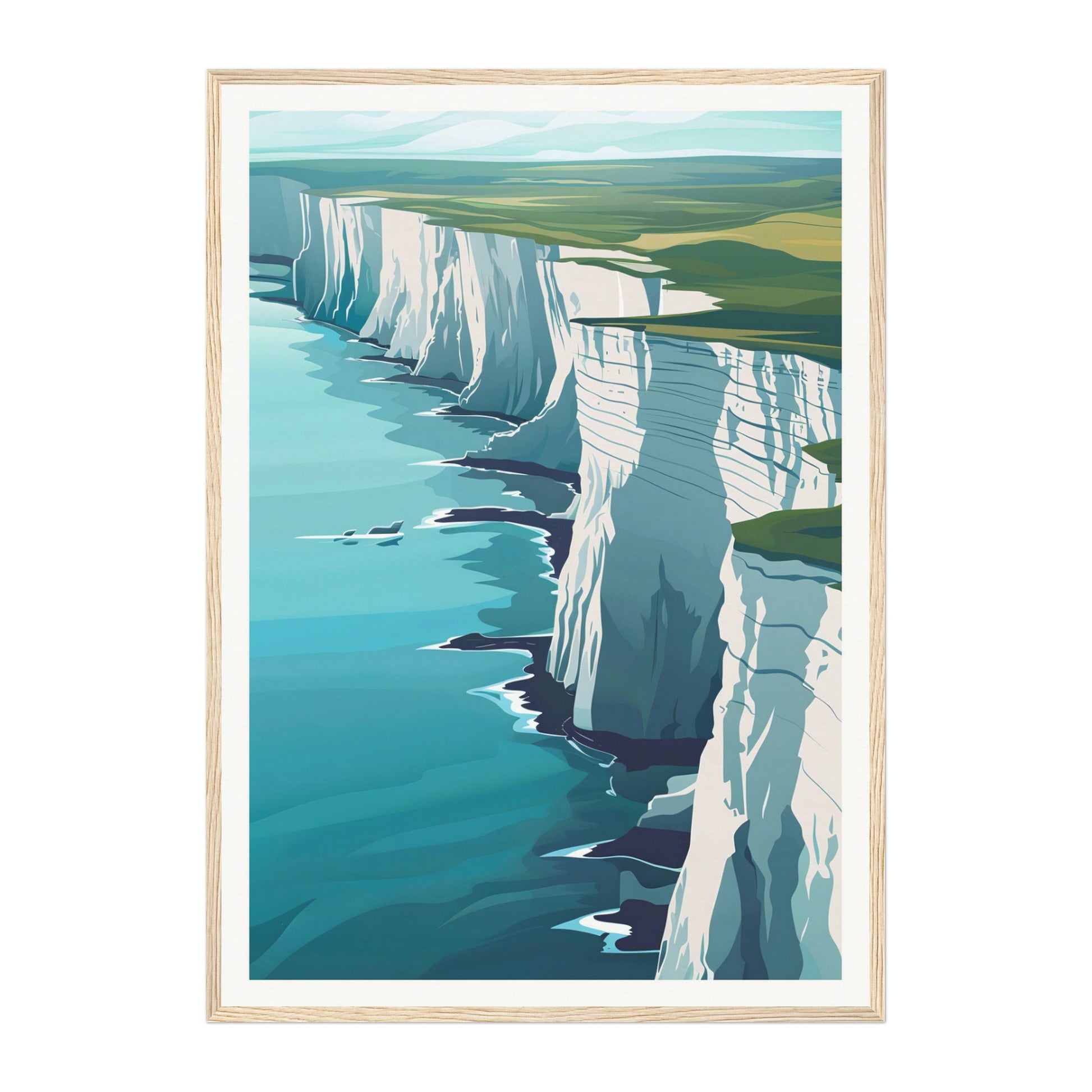Seven Sisters, England Wall Art - Uncharted Borders