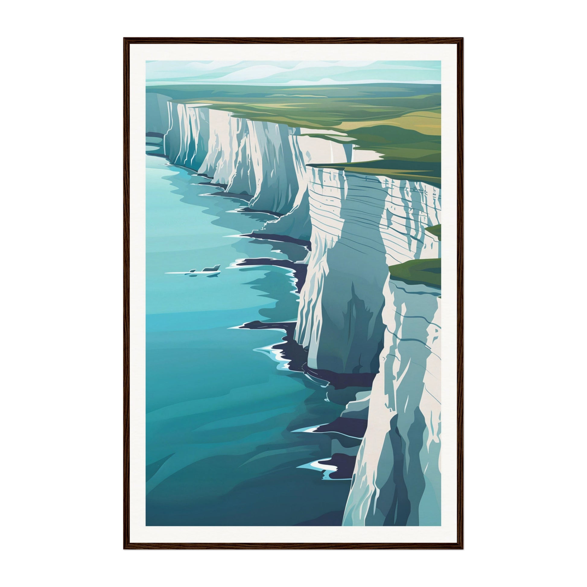 Seven Sisters, England Wall Art - Uncharted Borders