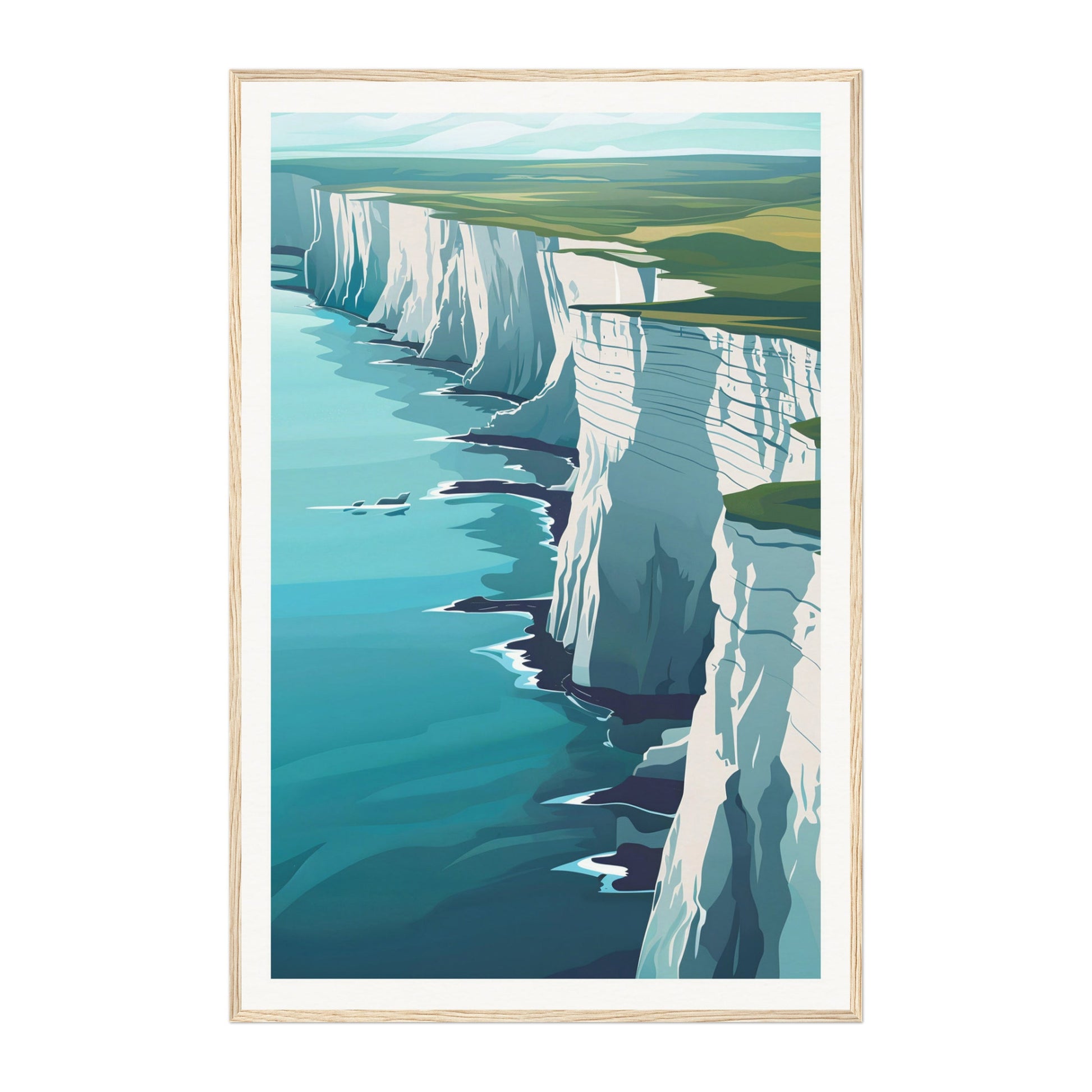 Seven Sisters, England Wall Art - Uncharted Borders
