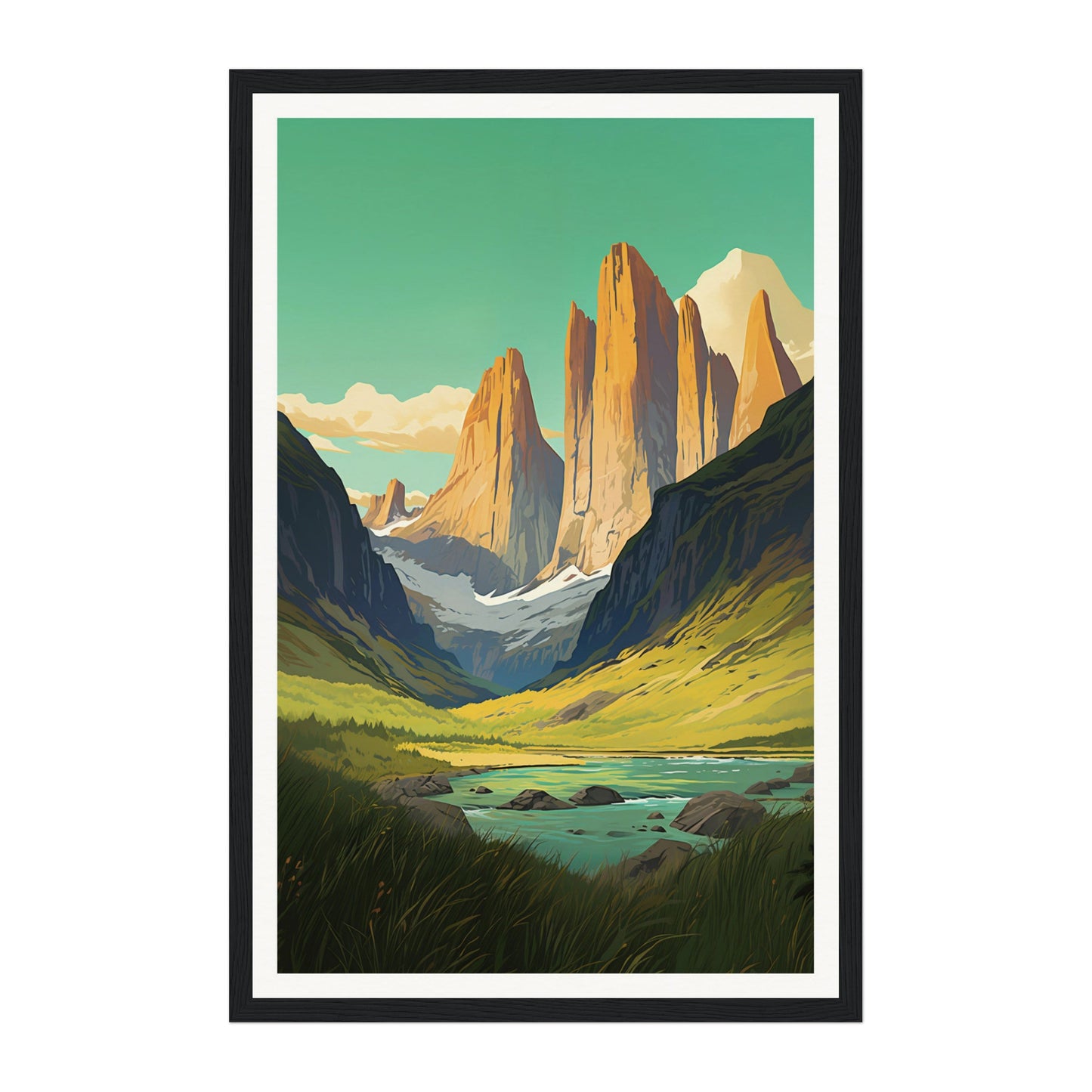 Torres del Paine, Chile Wall Art - Uncharted Borders