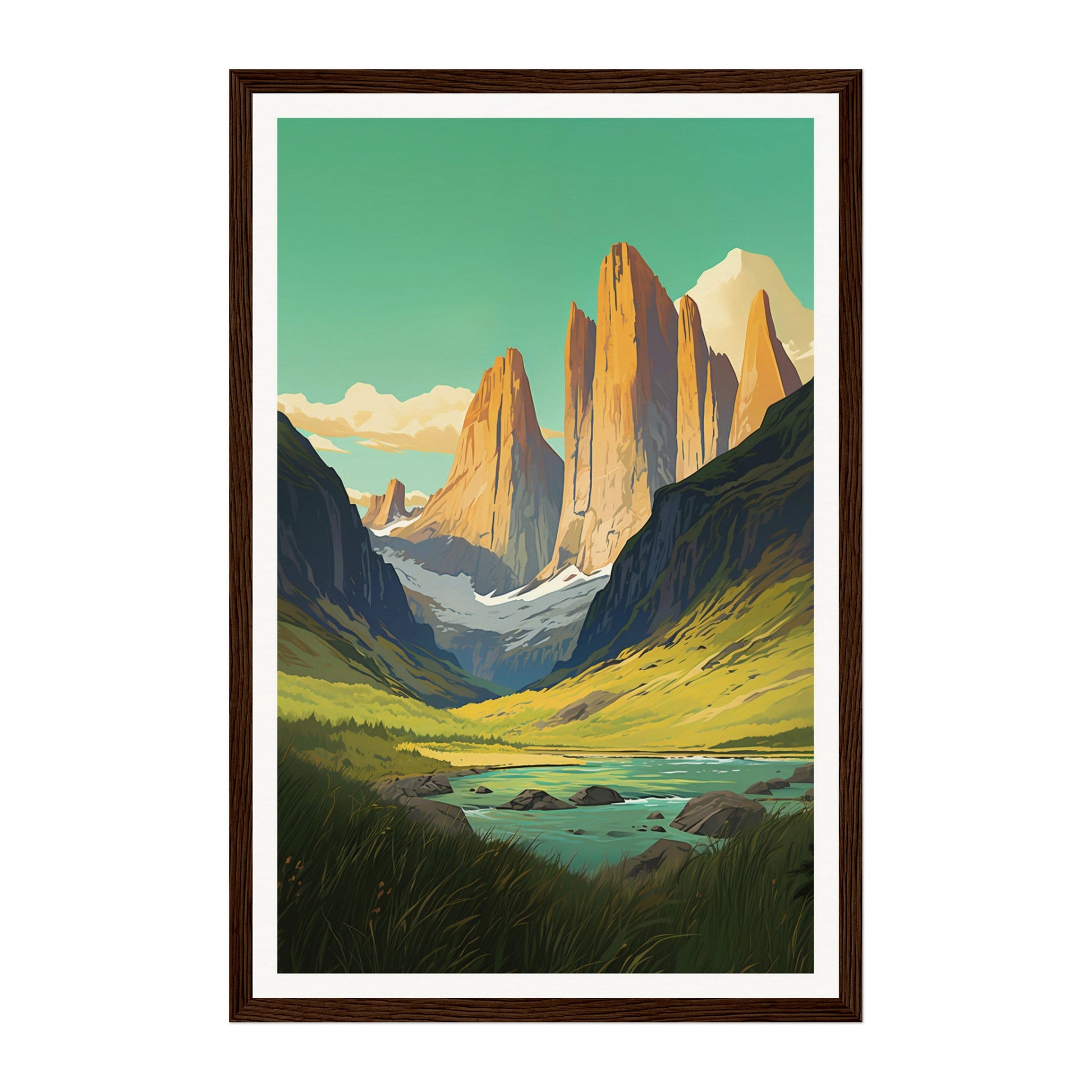 Torres del Paine, Chile Wall Art - Uncharted Borders