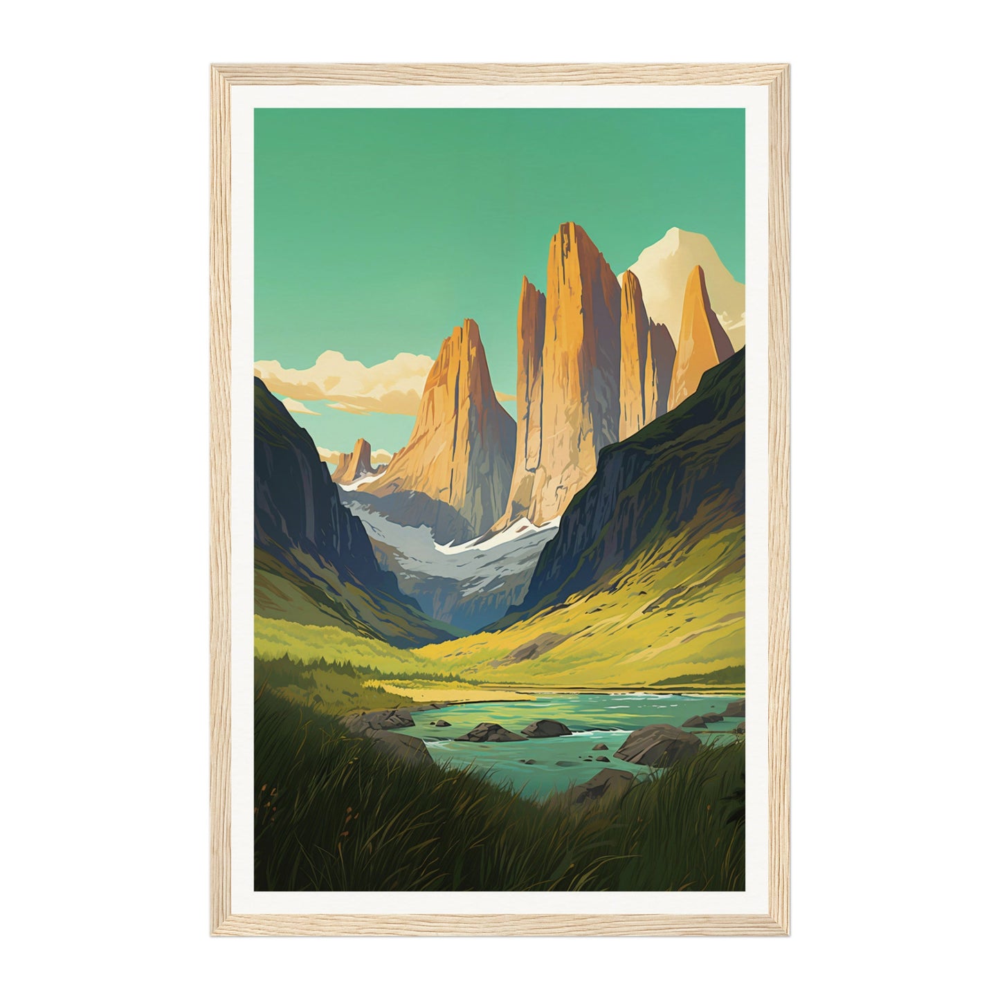 Torres del Paine, Chile Wall Art - Uncharted Borders