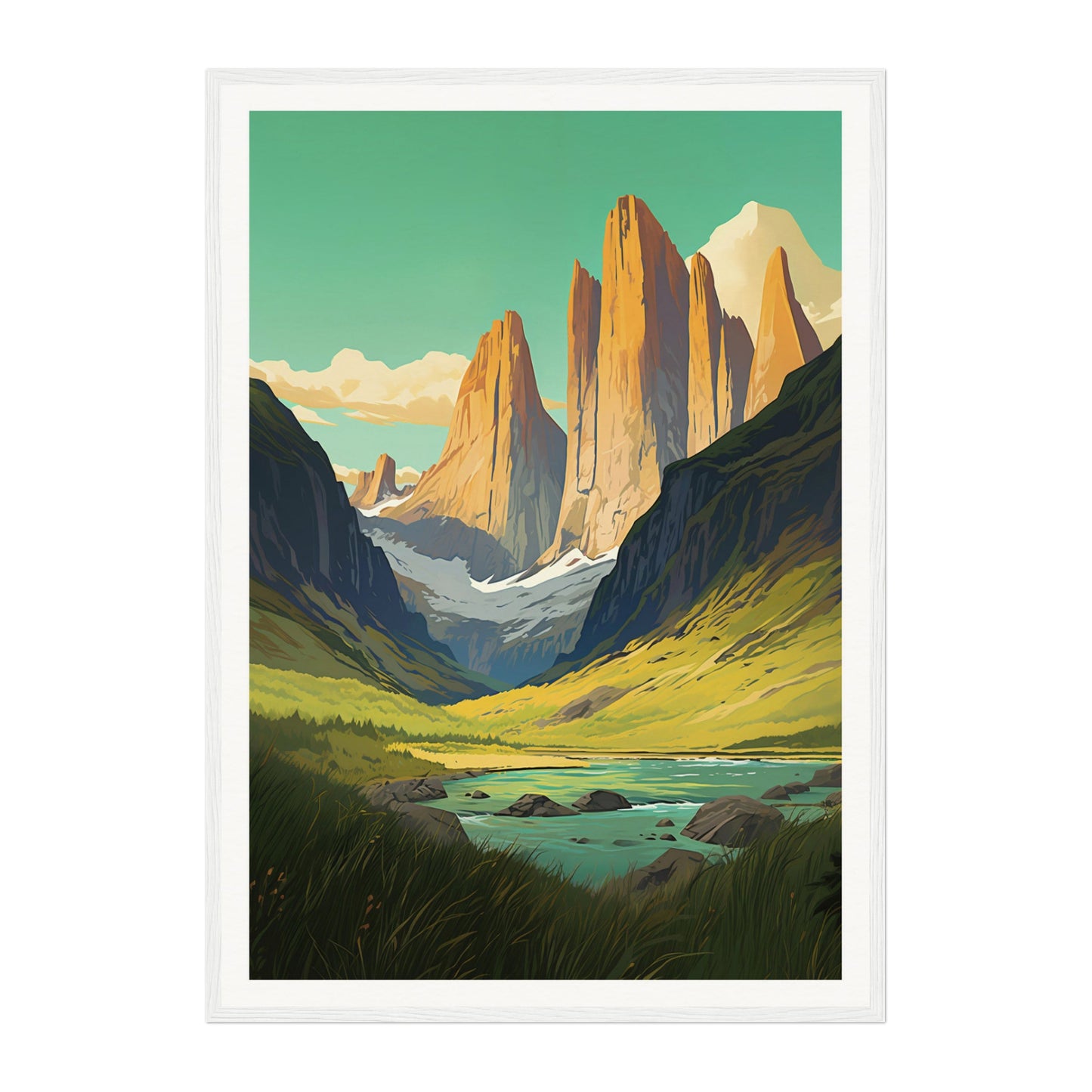 Torres del Paine, Chile Wall Art - Uncharted Borders