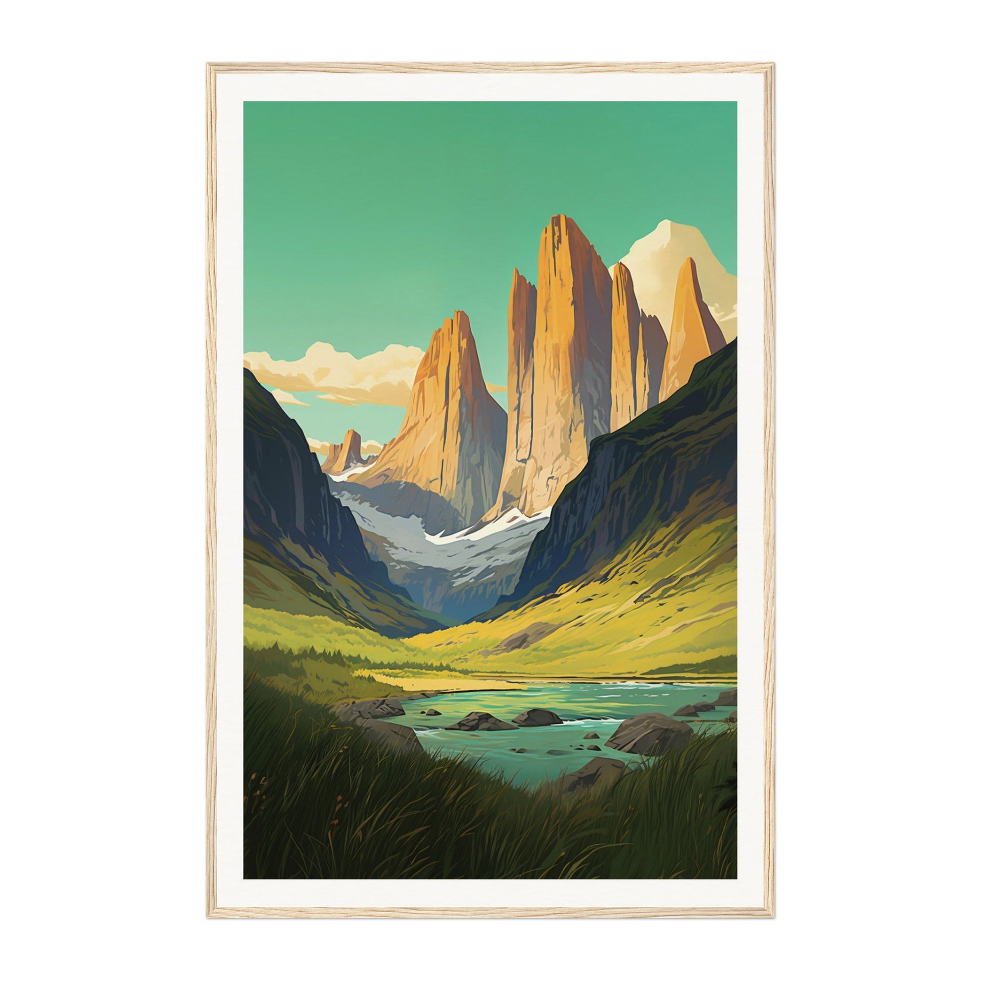Torres del Paine, Chile Wall Art - Uncharted Borders