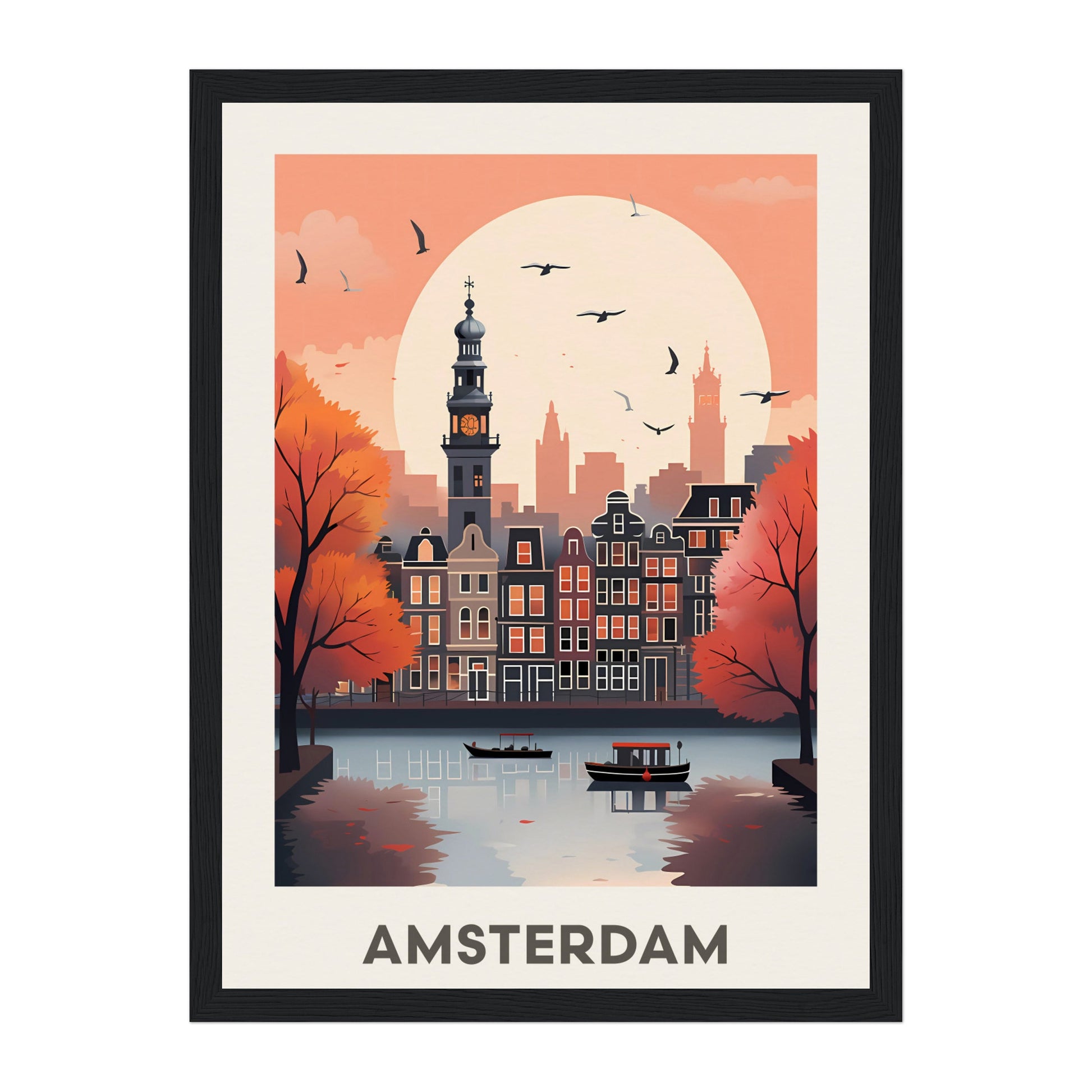 Amsterdam, Netherlands Wall Art - Uncharted Borders