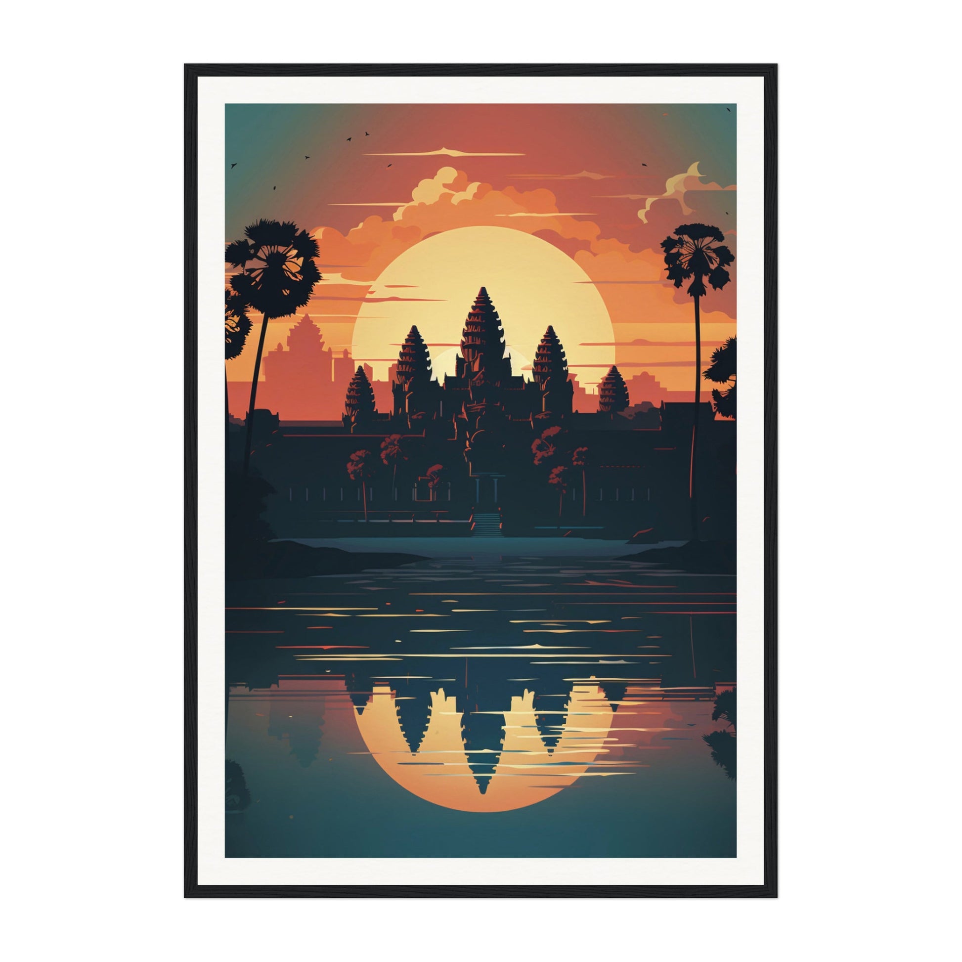 Angkor Wat, Cambodia Wall Art - Uncharted Borders