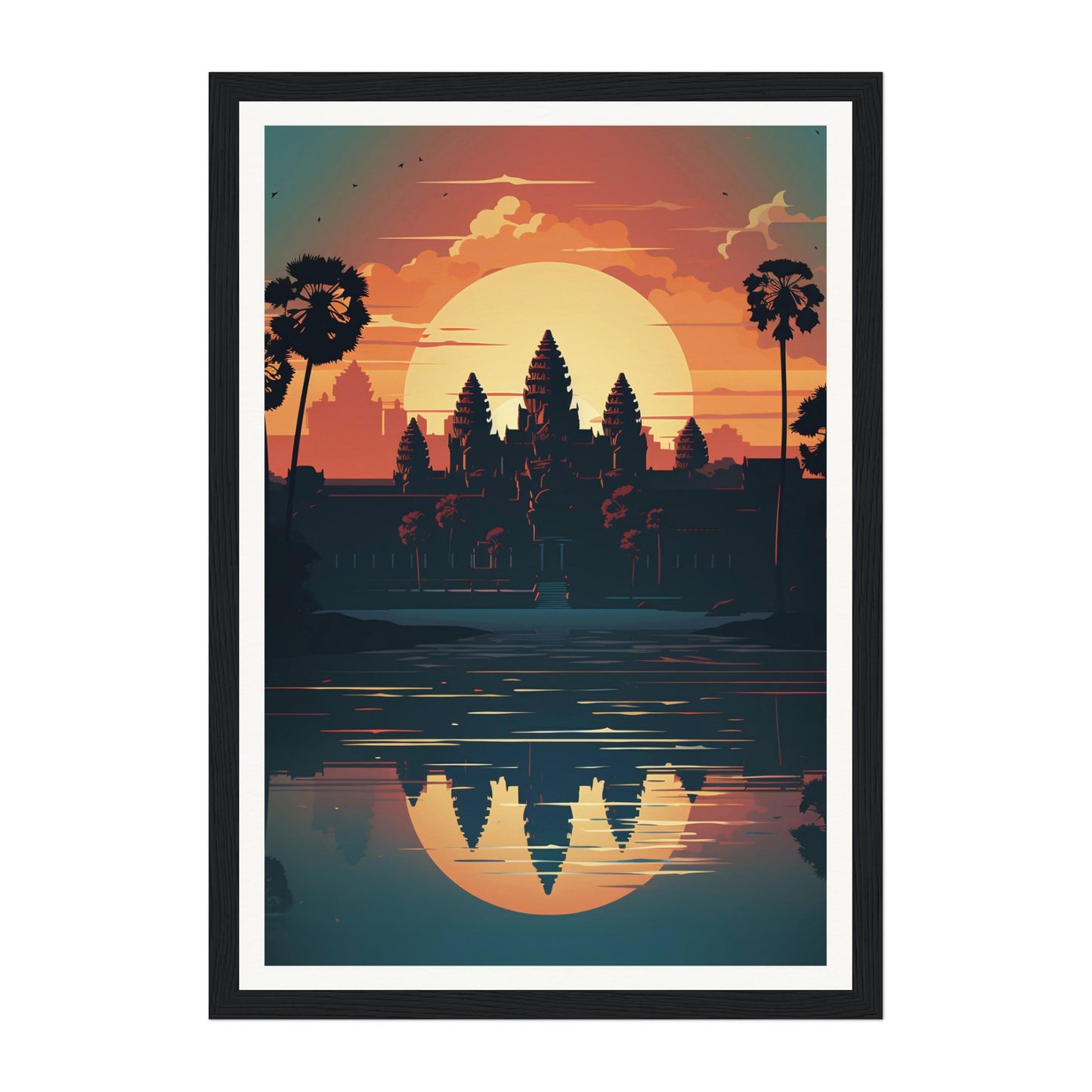 Angkor Wat, Cambodia Wall Art - Uncharted Borders