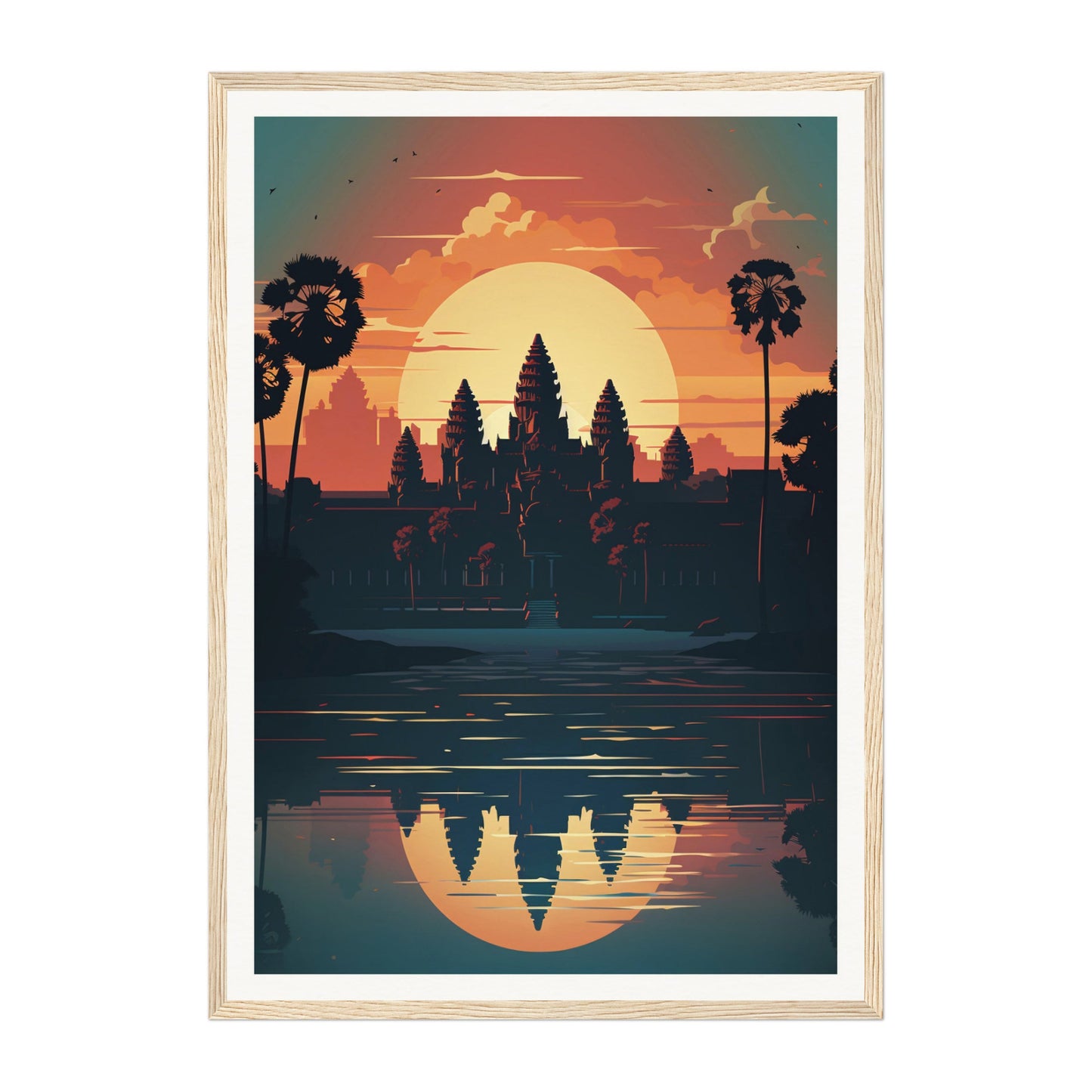 Angkor Wat, Cambodia Wall Art - Uncharted Borders