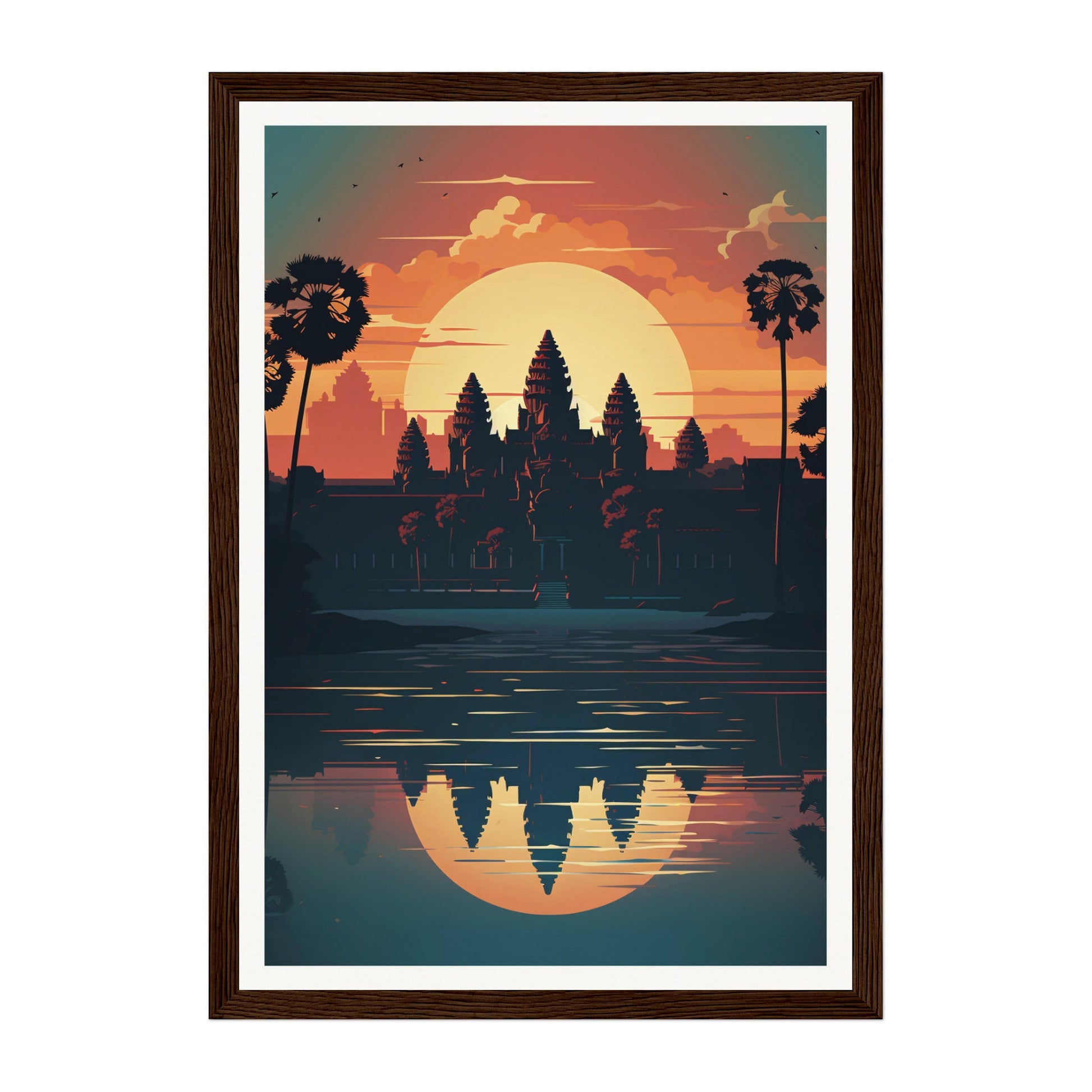 Angkor Wat, Cambodia Wall Art - Uncharted Borders