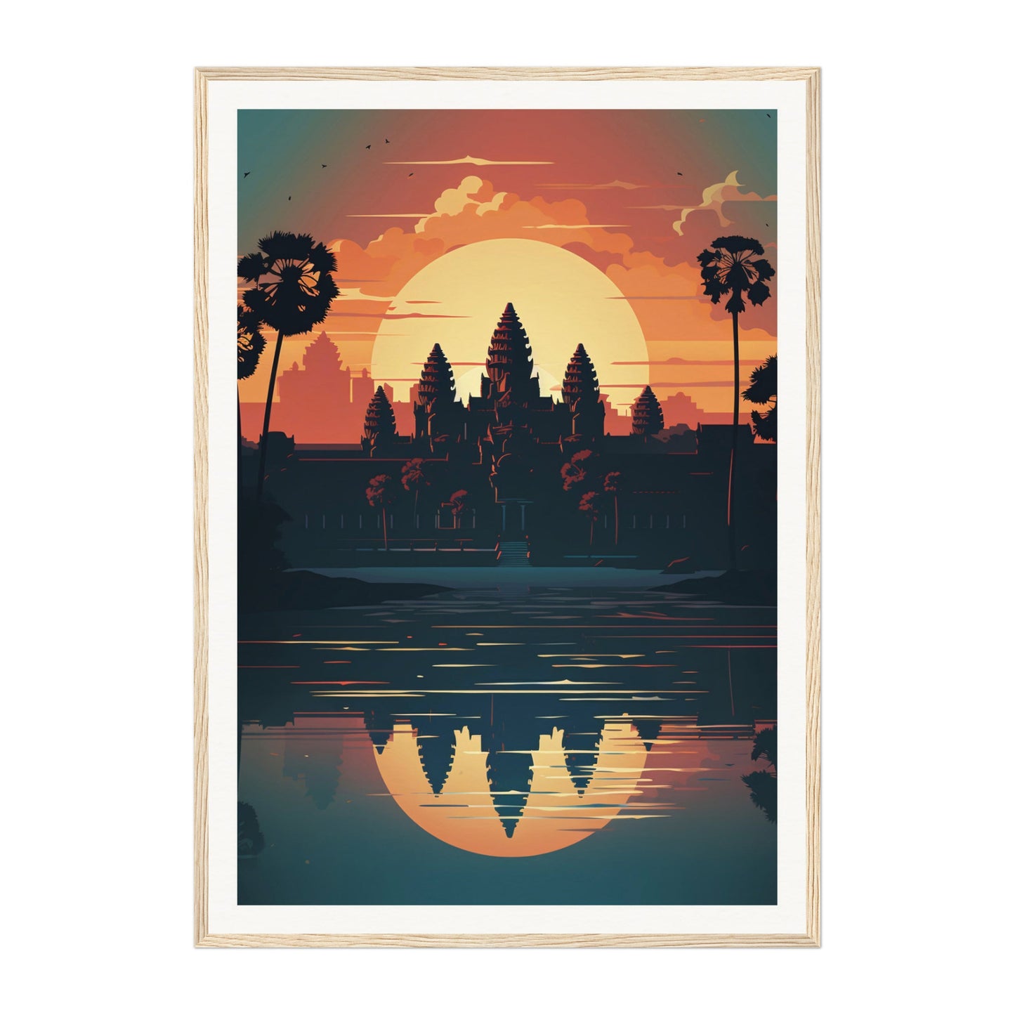 Angkor Wat, Cambodia Wall Art - Uncharted Borders