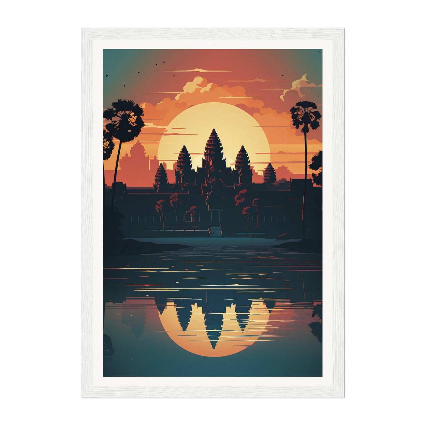 Angkor Wat, Cambodia Wall Art - Uncharted Borders