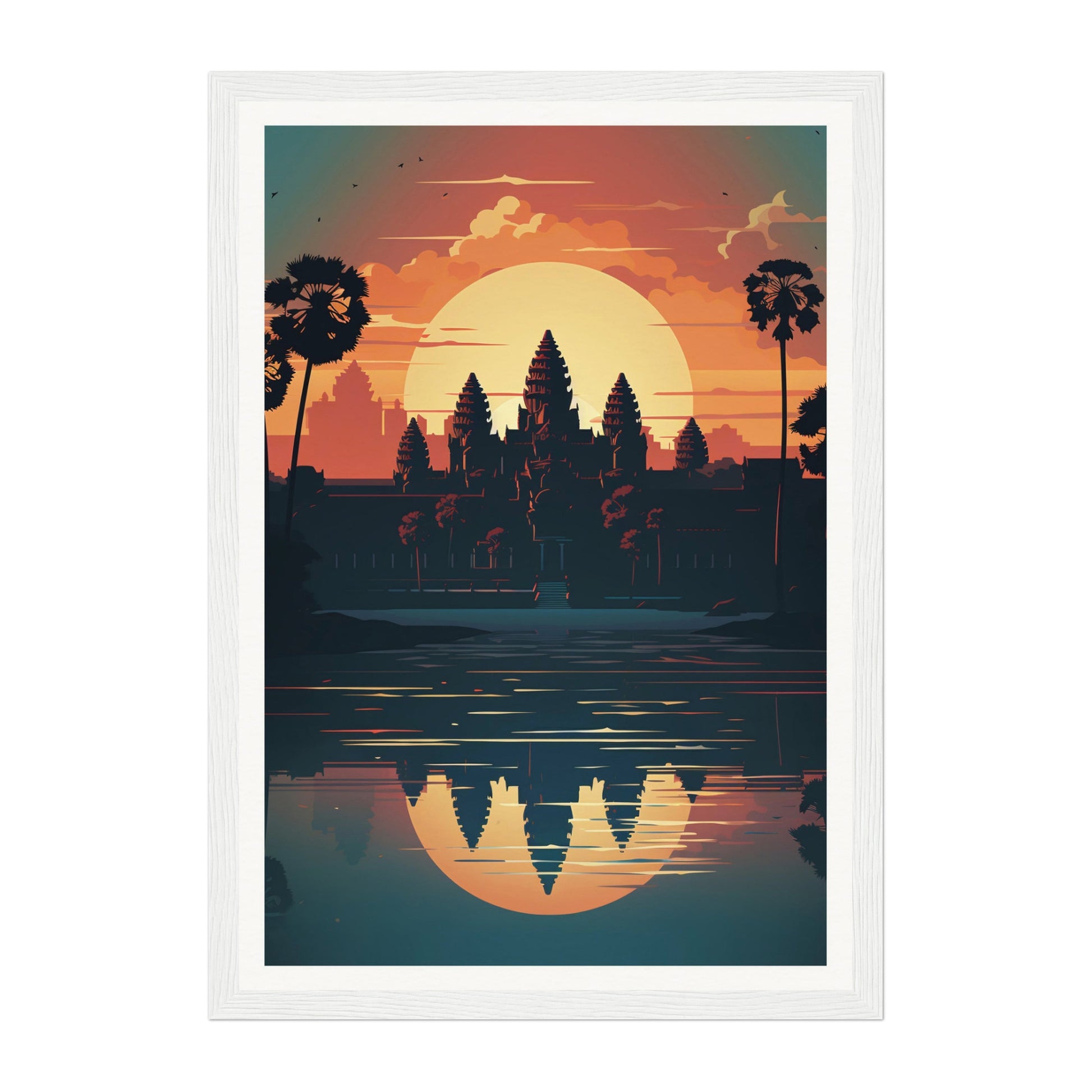 Angkor Wat, Cambodia Wall Art - Uncharted Borders