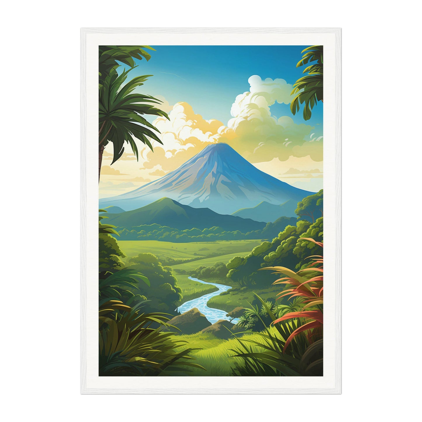 Arenal, Costa Rica Wall Art - Uncharted Borders