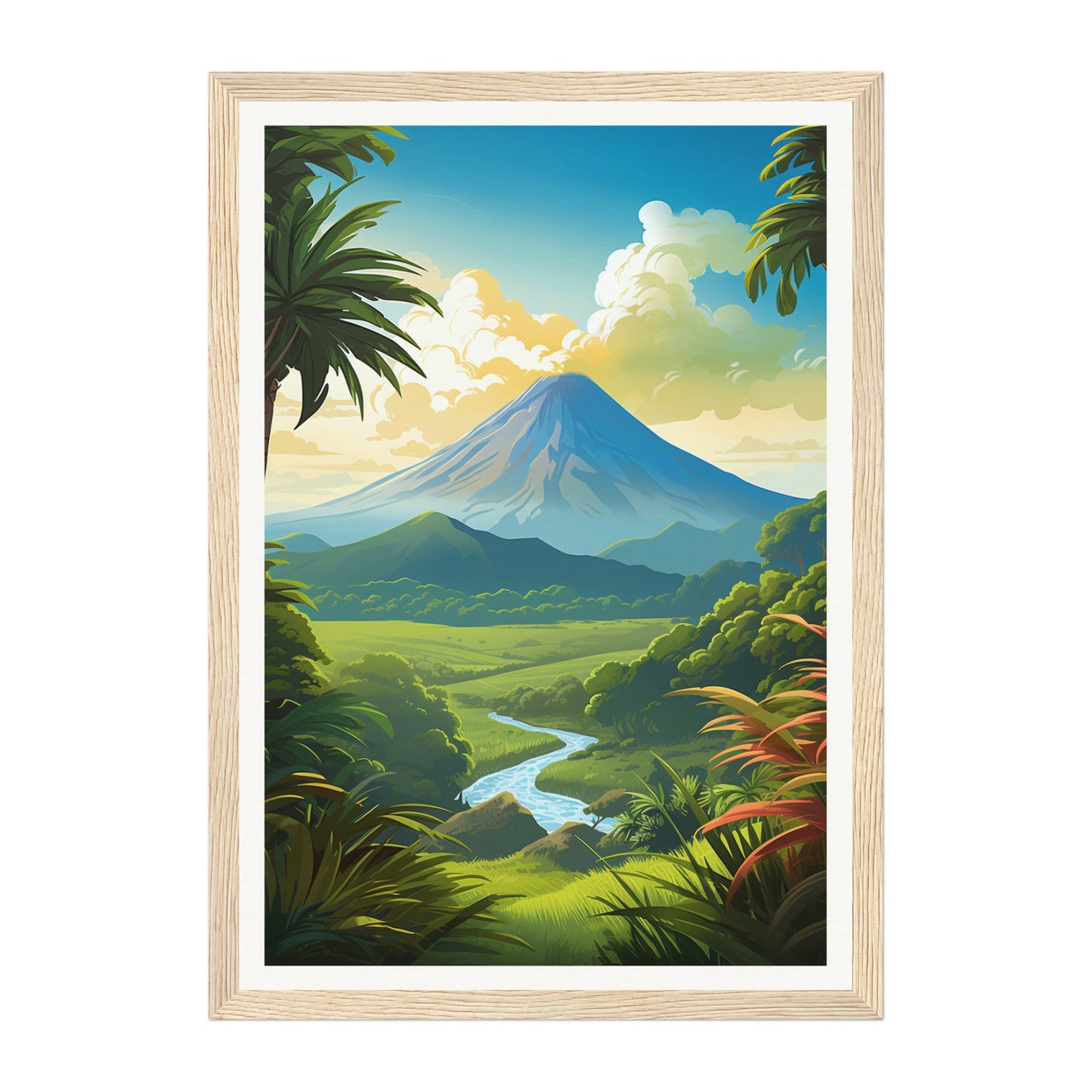 Arenal, Costa Rica Wall Art - Uncharted Borders
