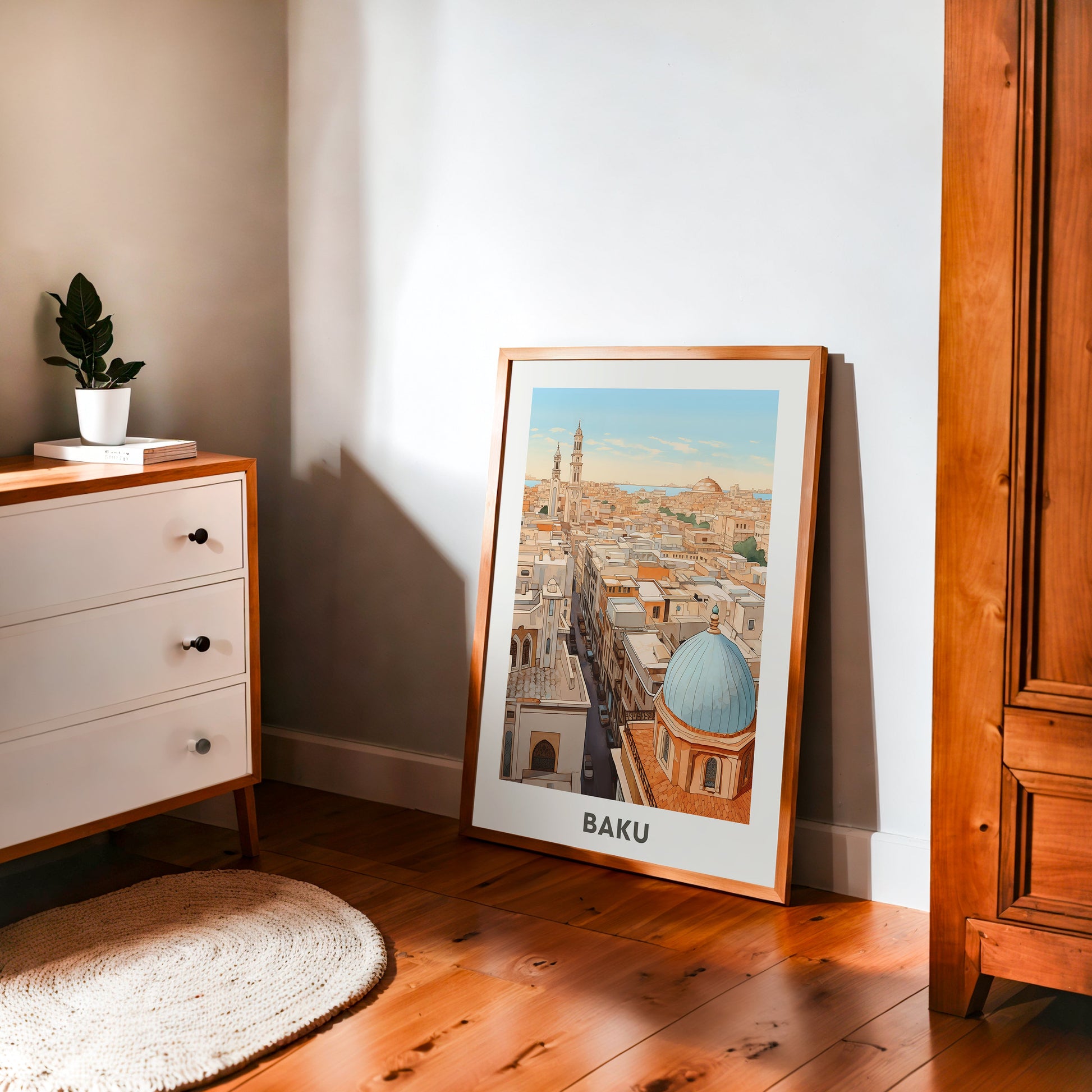 Baku, Azerbaijan Wall Art - Uncharted Borders