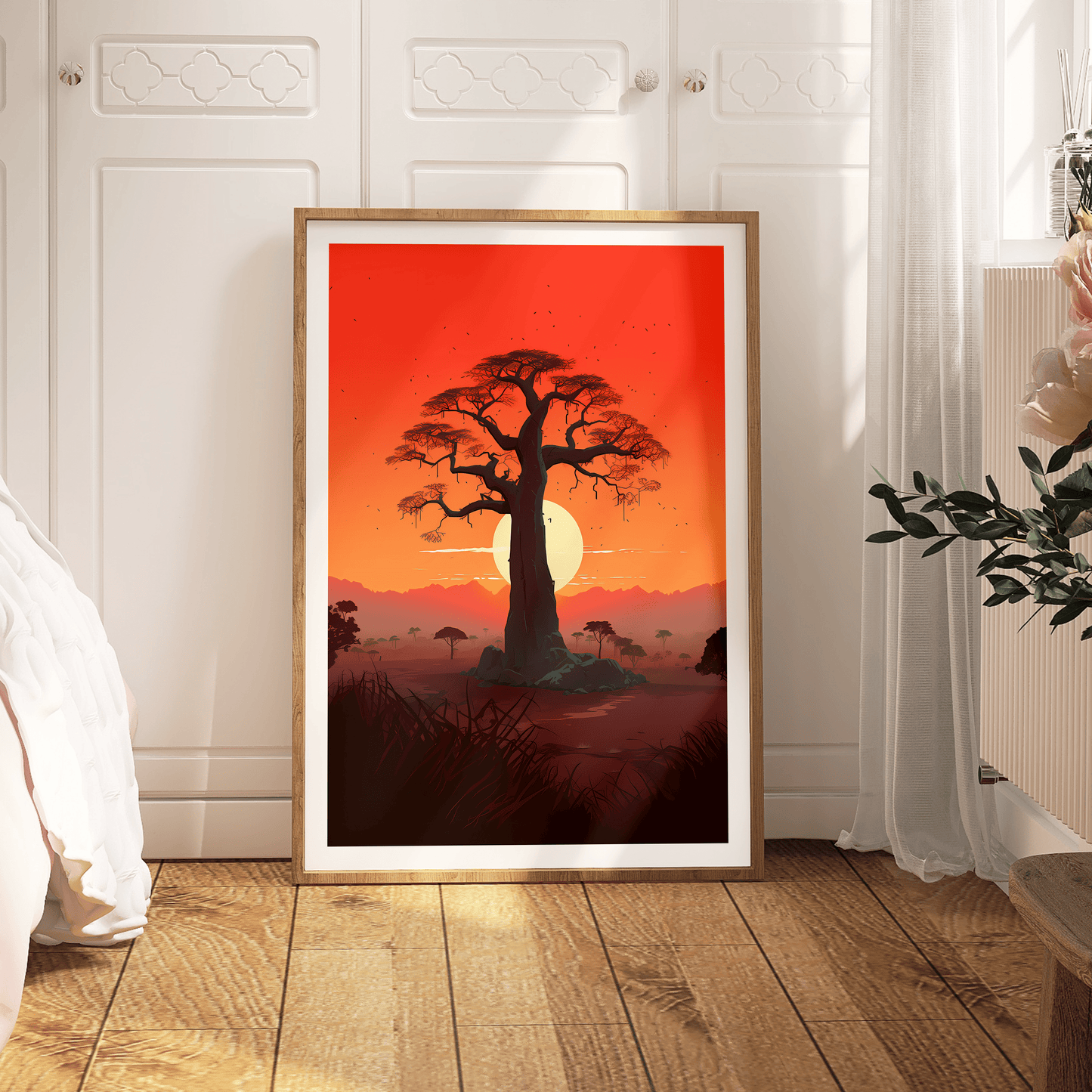 Baobabs, Madagascar Wall Art - Uncharted Borders