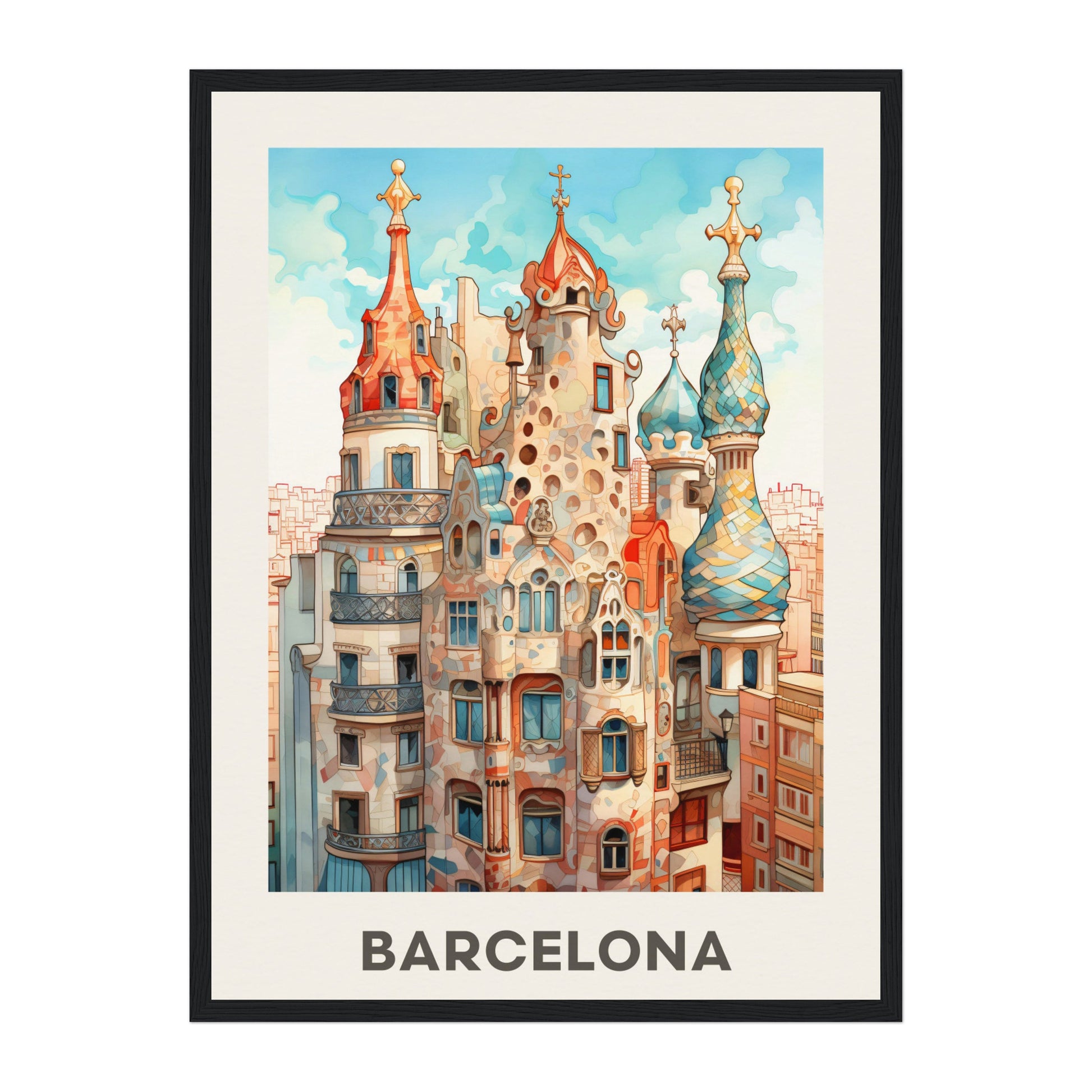 Barcelona, Spain Wall Art - Uncharted Borders