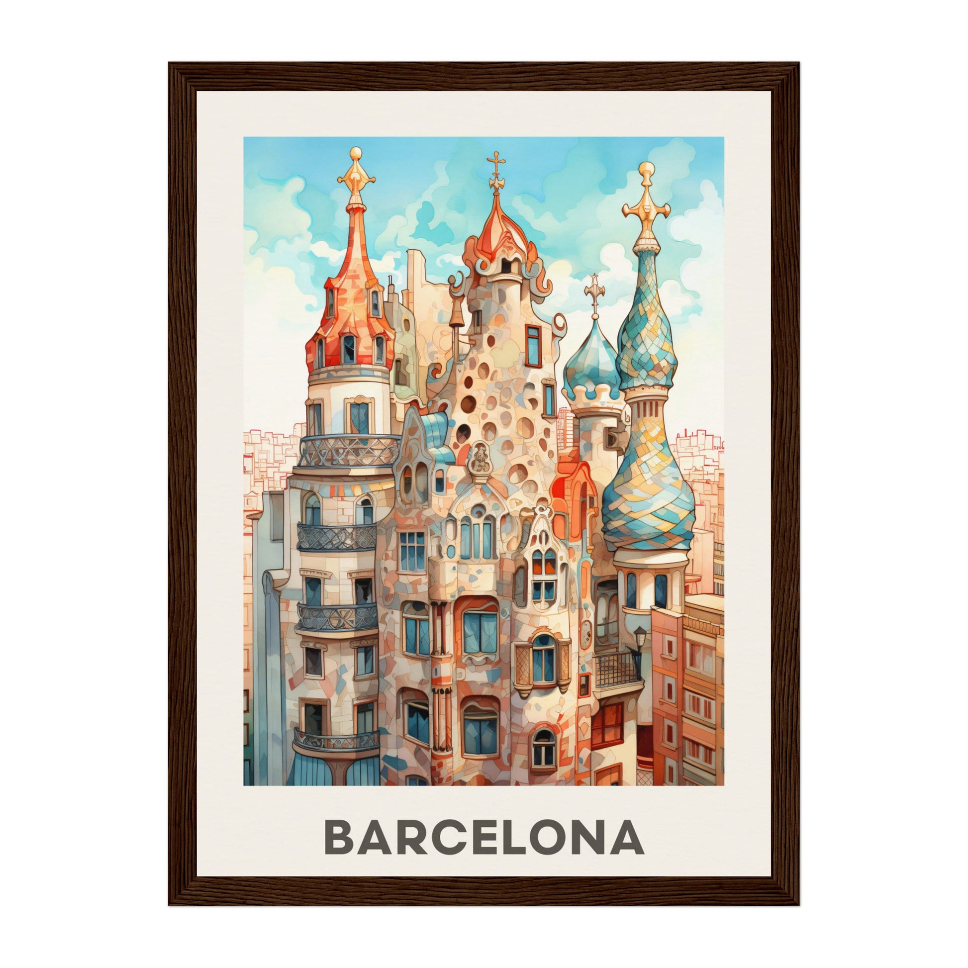 Barcelona, Spain Wall Art - Uncharted Borders