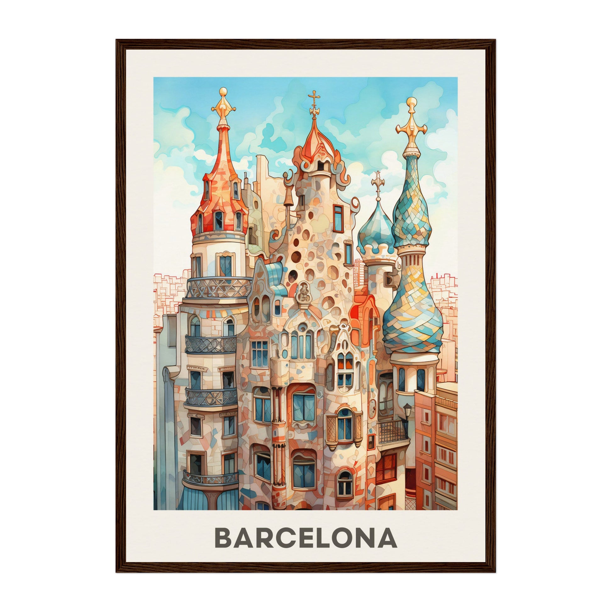 Barcelona, Spain Wall Art - Uncharted Borders