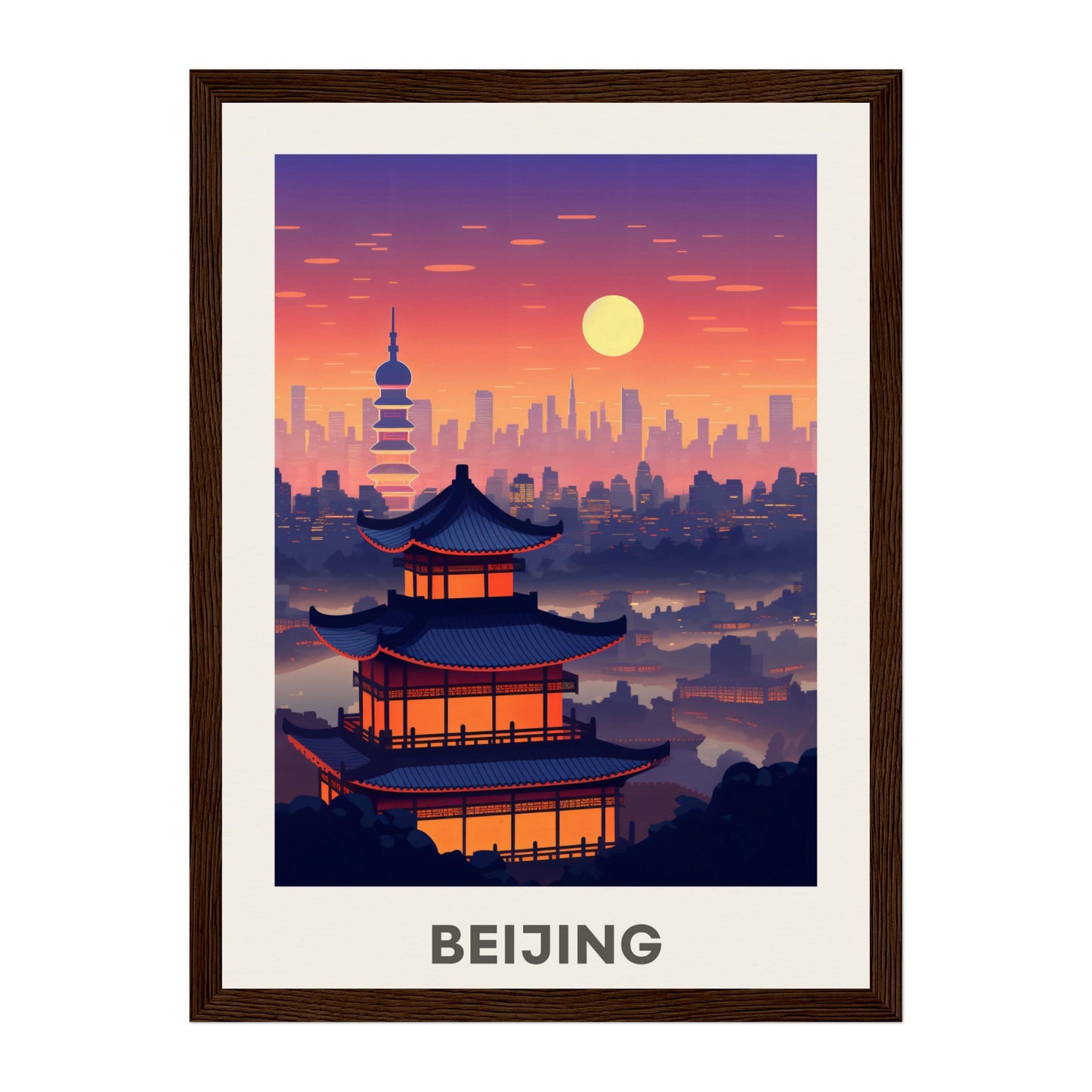 Beijing, China Wall Art - Uncharted Borders