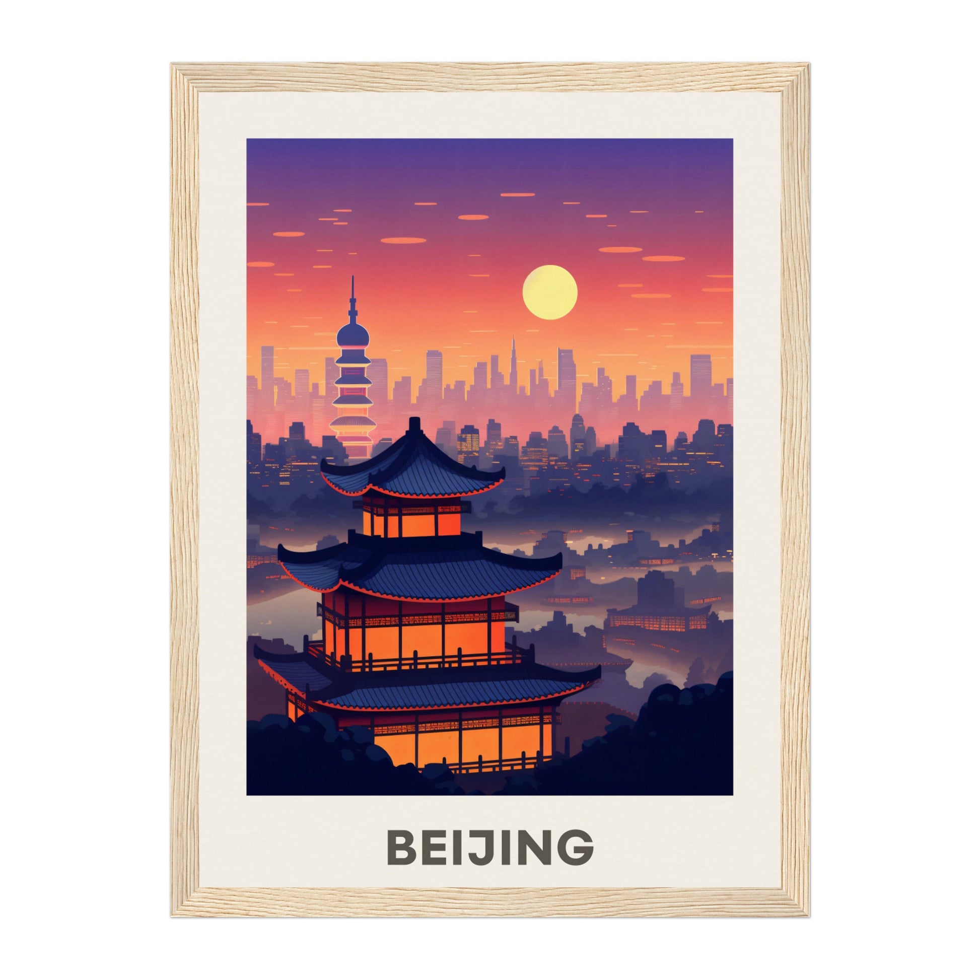 Beijing, China Wall Art - Uncharted Borders