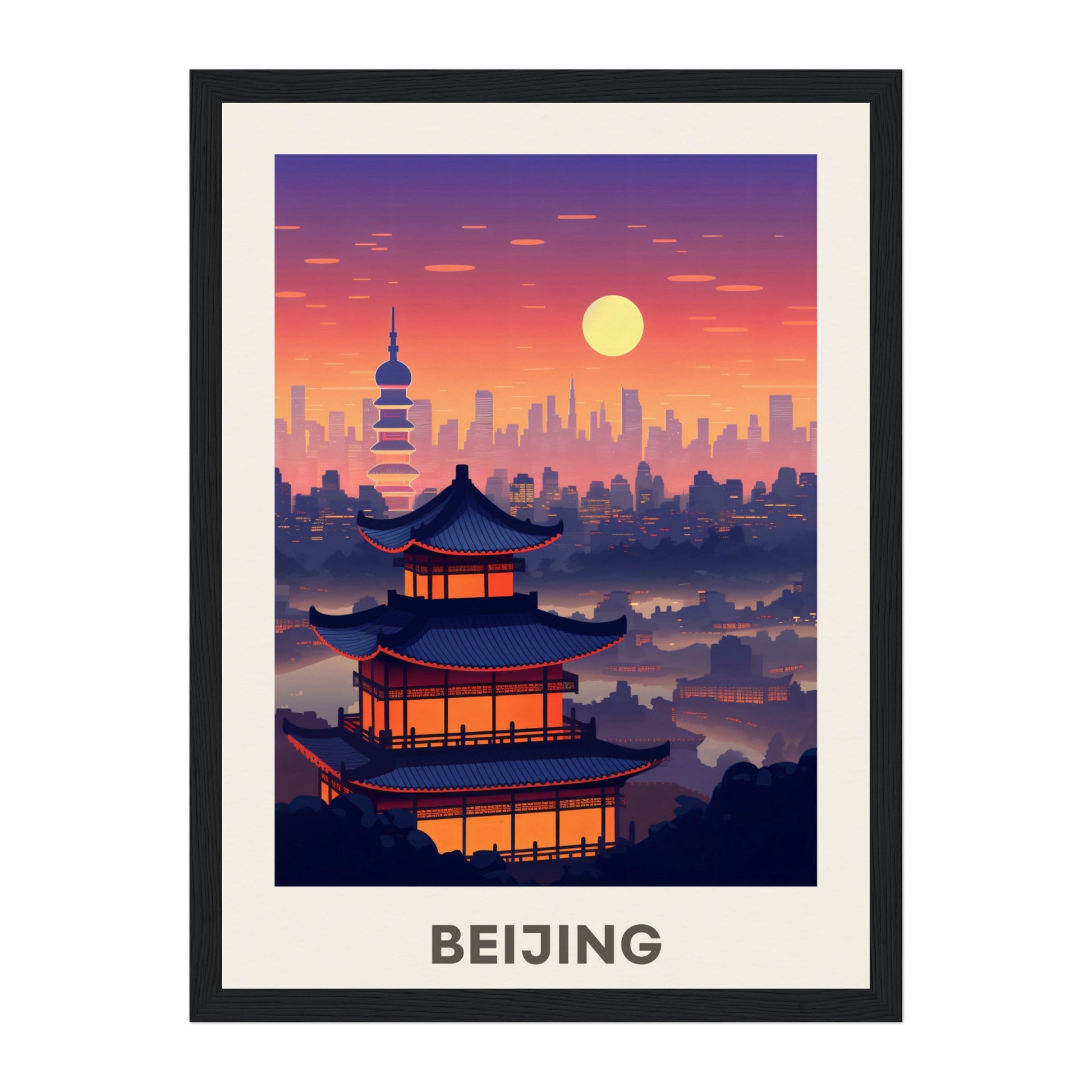 Beijing, China Wall Art - Uncharted Borders