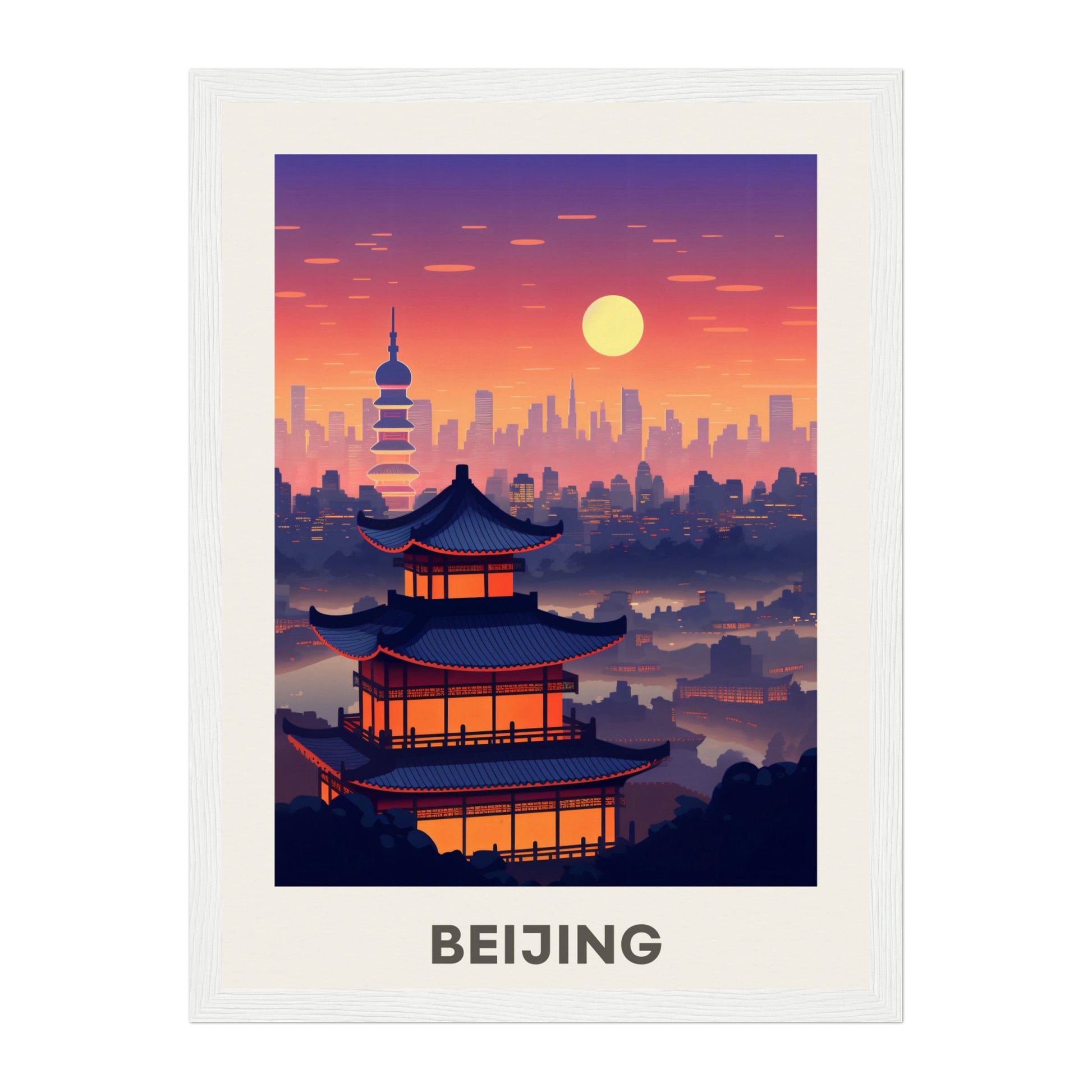 Beijing, China Wall Art - Uncharted Borders