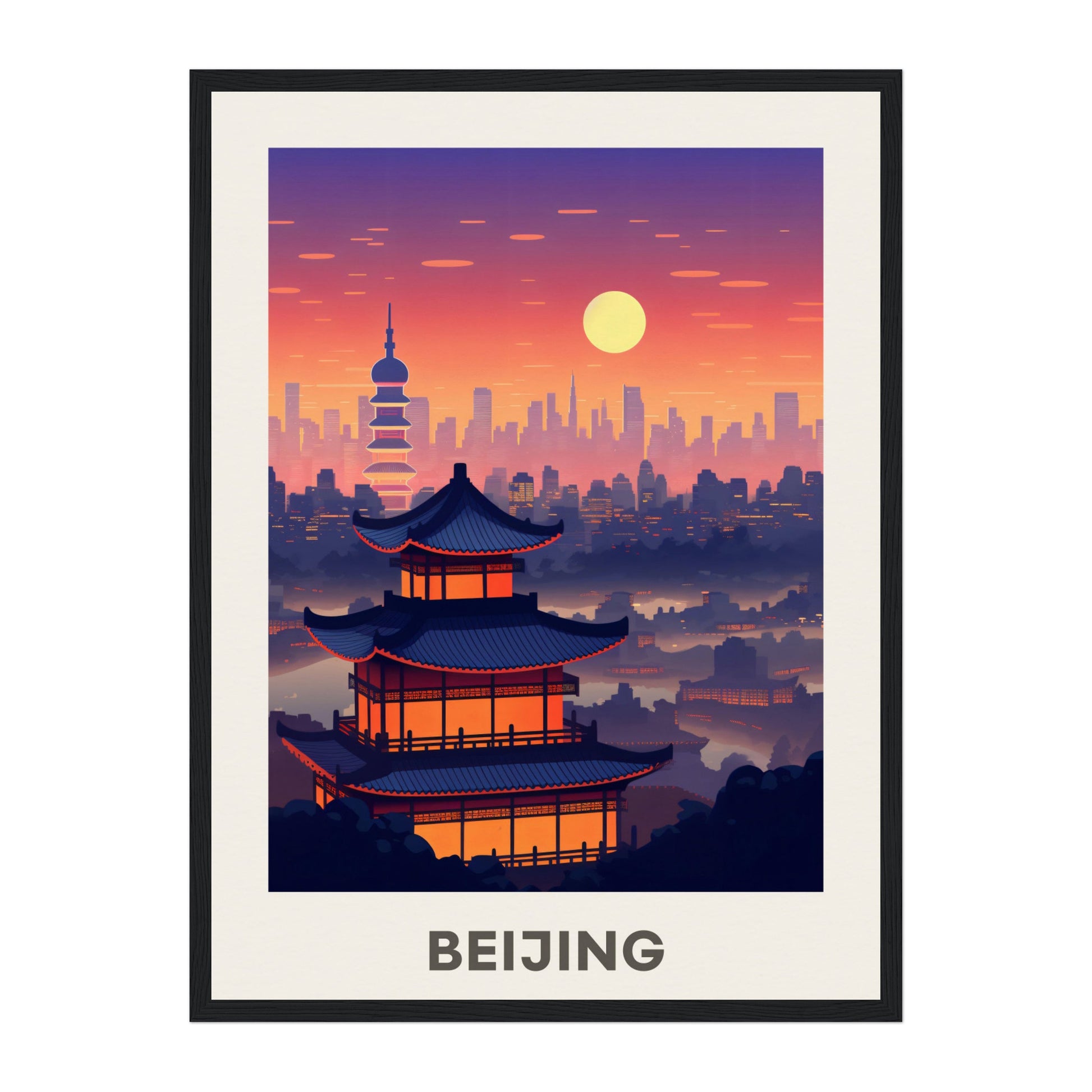 Beijing, China Wall Art - Uncharted Borders