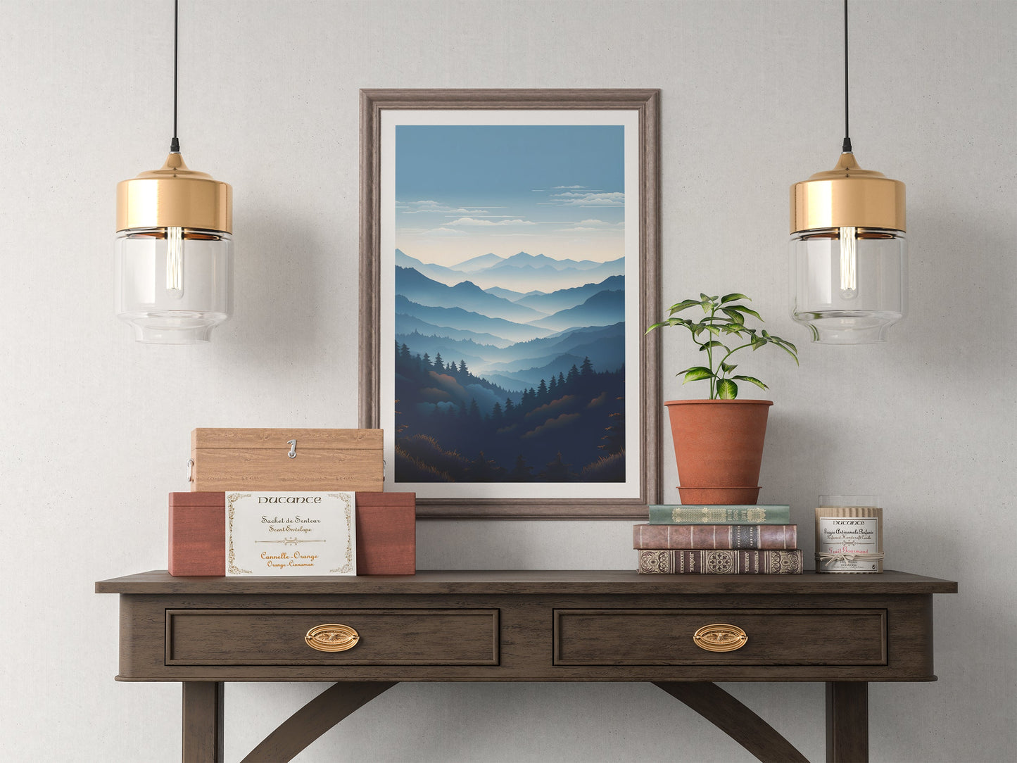 Blue Ridge Mountains, United States Wall Art - Uncharted Borders