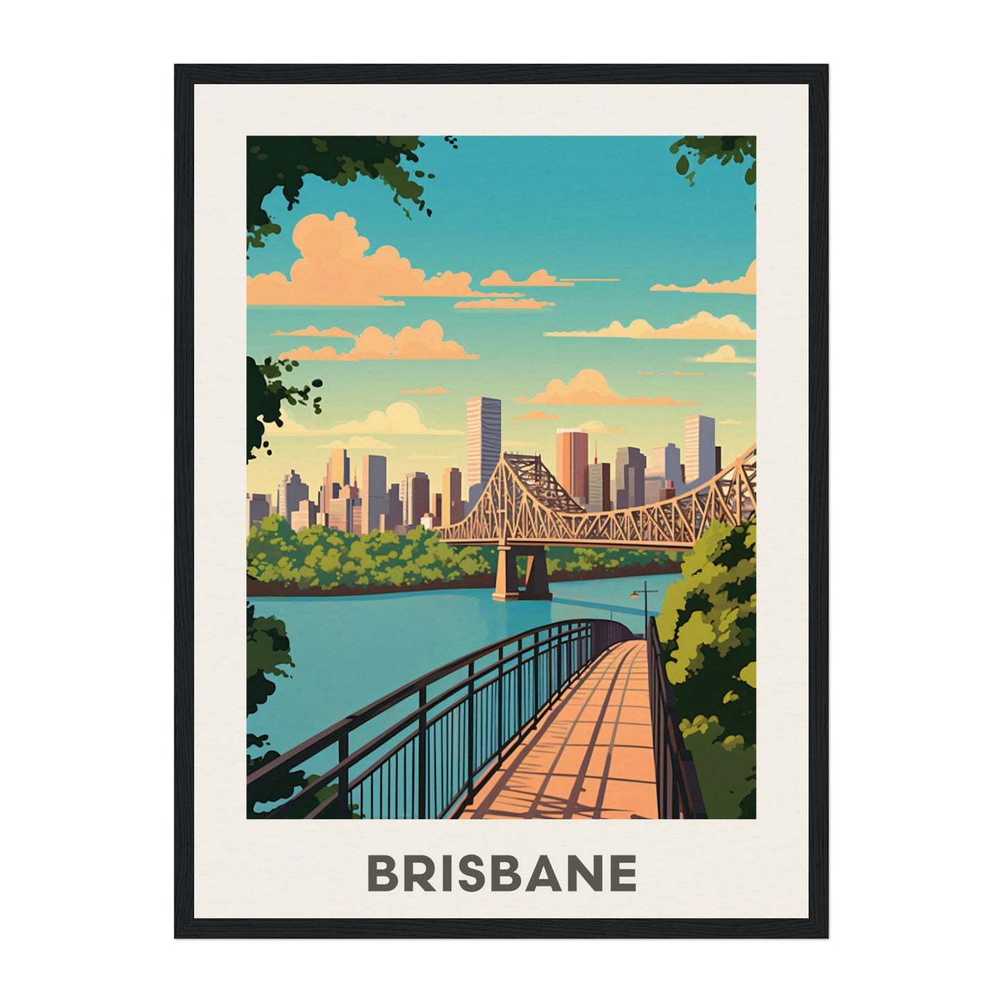 Brisbane, Australia Wall Art - Uncharted Borders