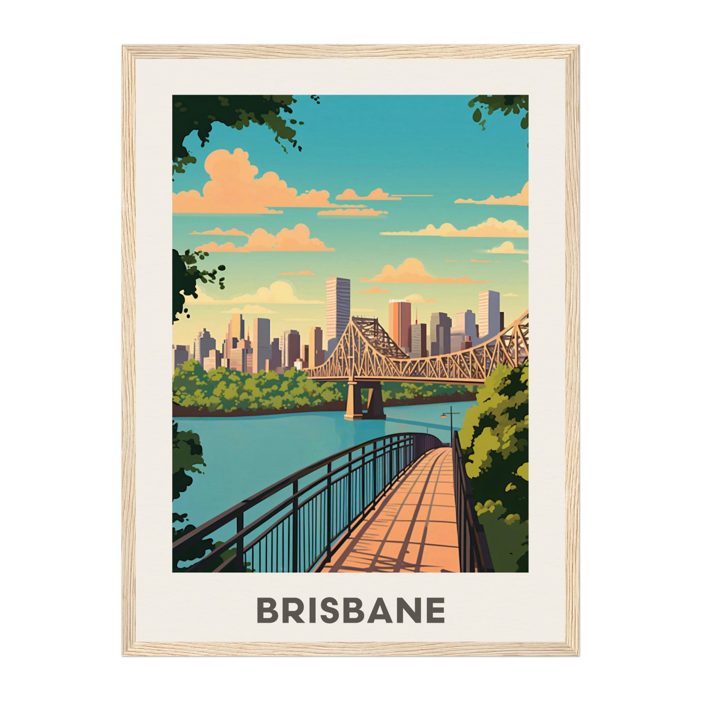 Brisbane, Australia Wall Art - Uncharted Borders