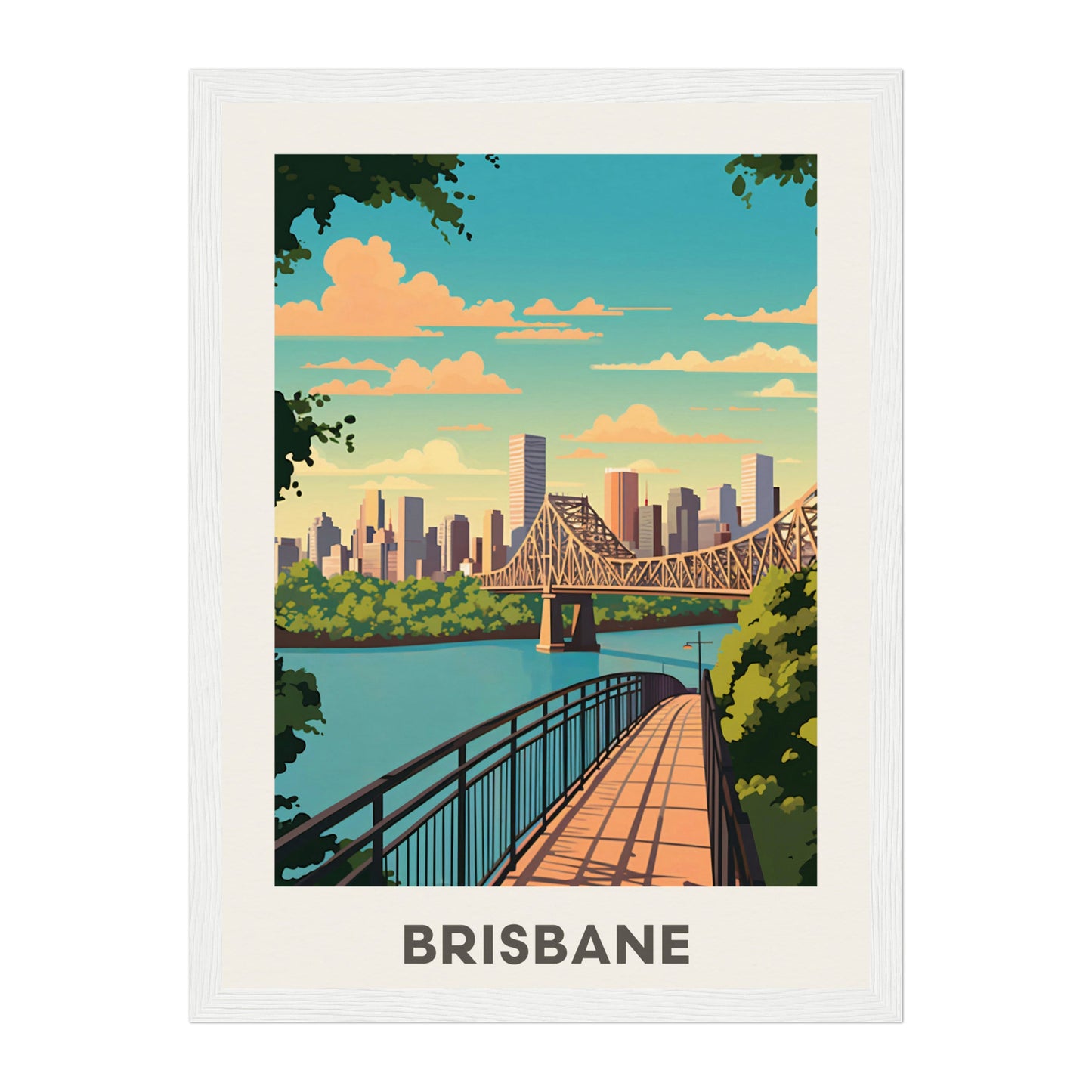 Brisbane, Australia Wall Art - Uncharted Borders