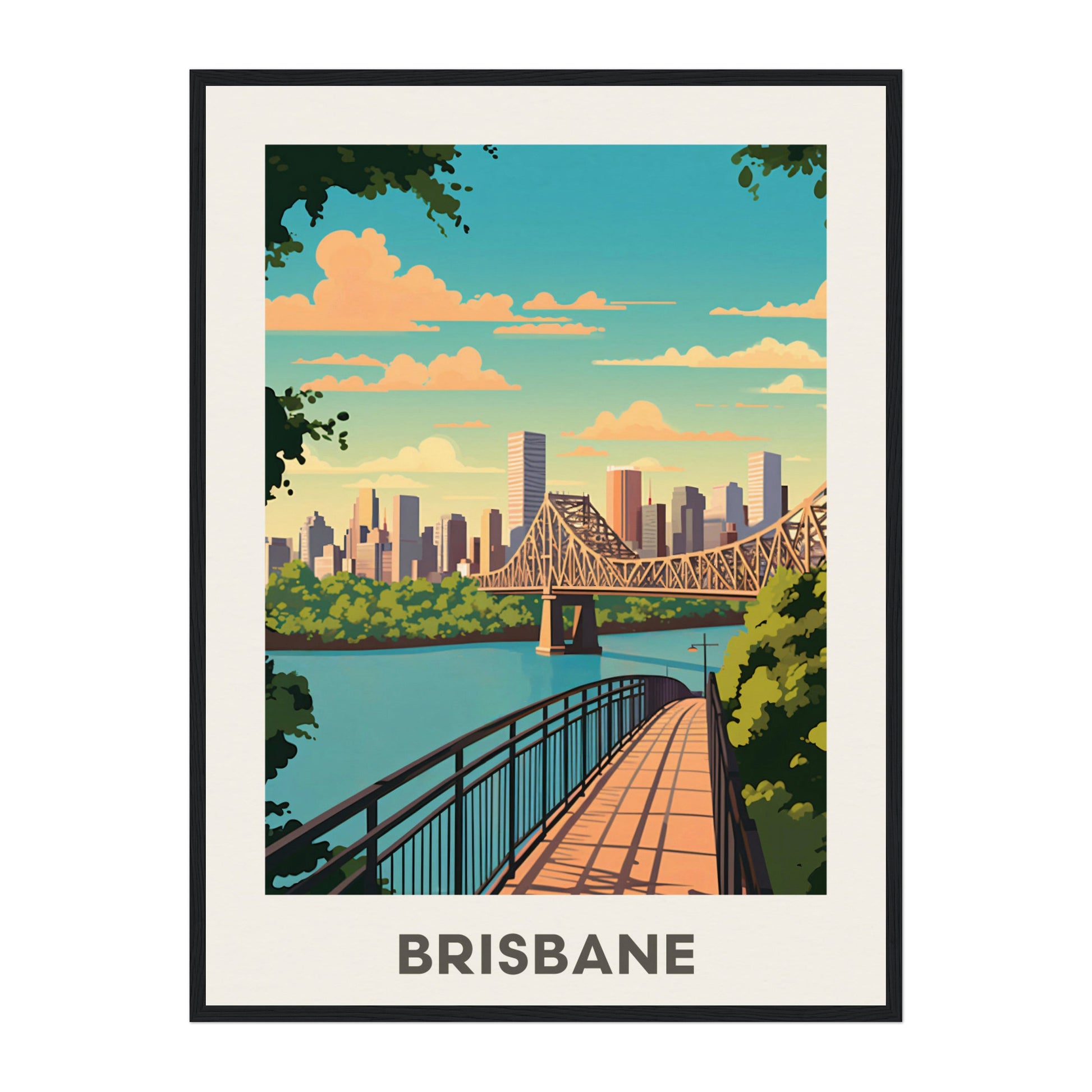 Brisbane, Australia Wall Art - Uncharted Borders