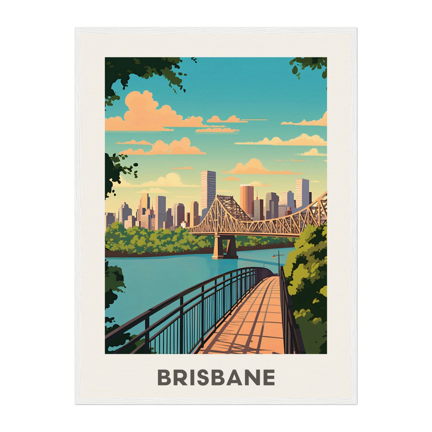 Brisbane, Australia Wall Art - Uncharted Borders