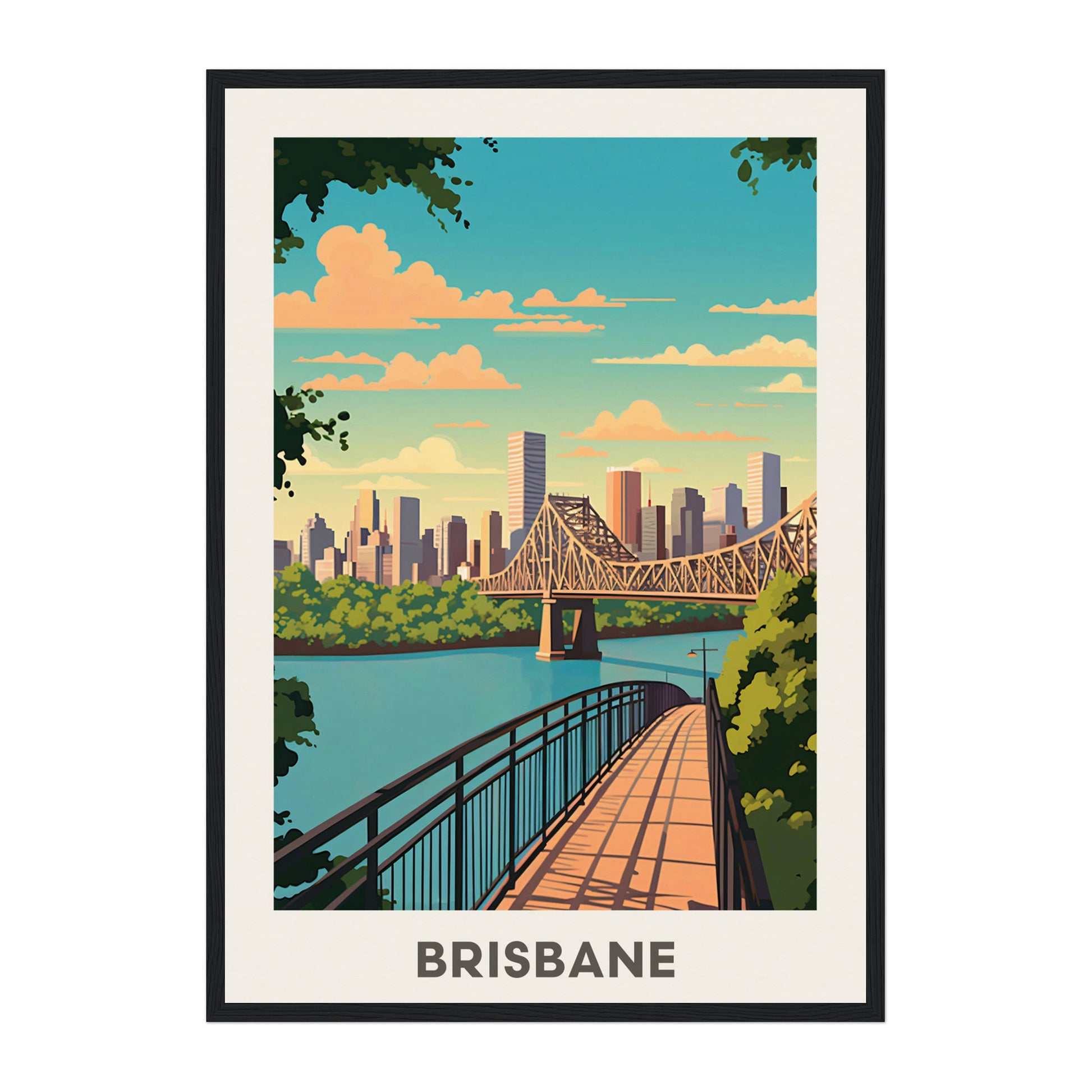 Brisbane, Australia Wall Art - Uncharted Borders
