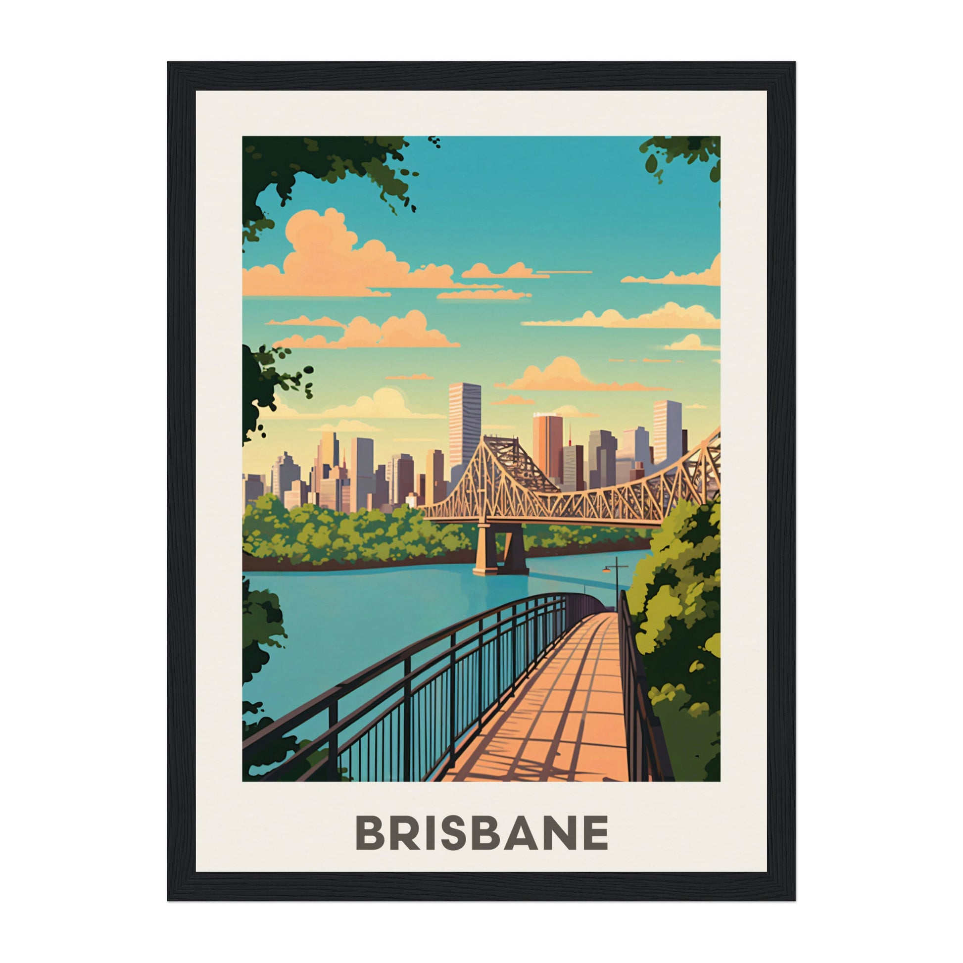 Brisbane, Australia Wall Art - Uncharted Borders
