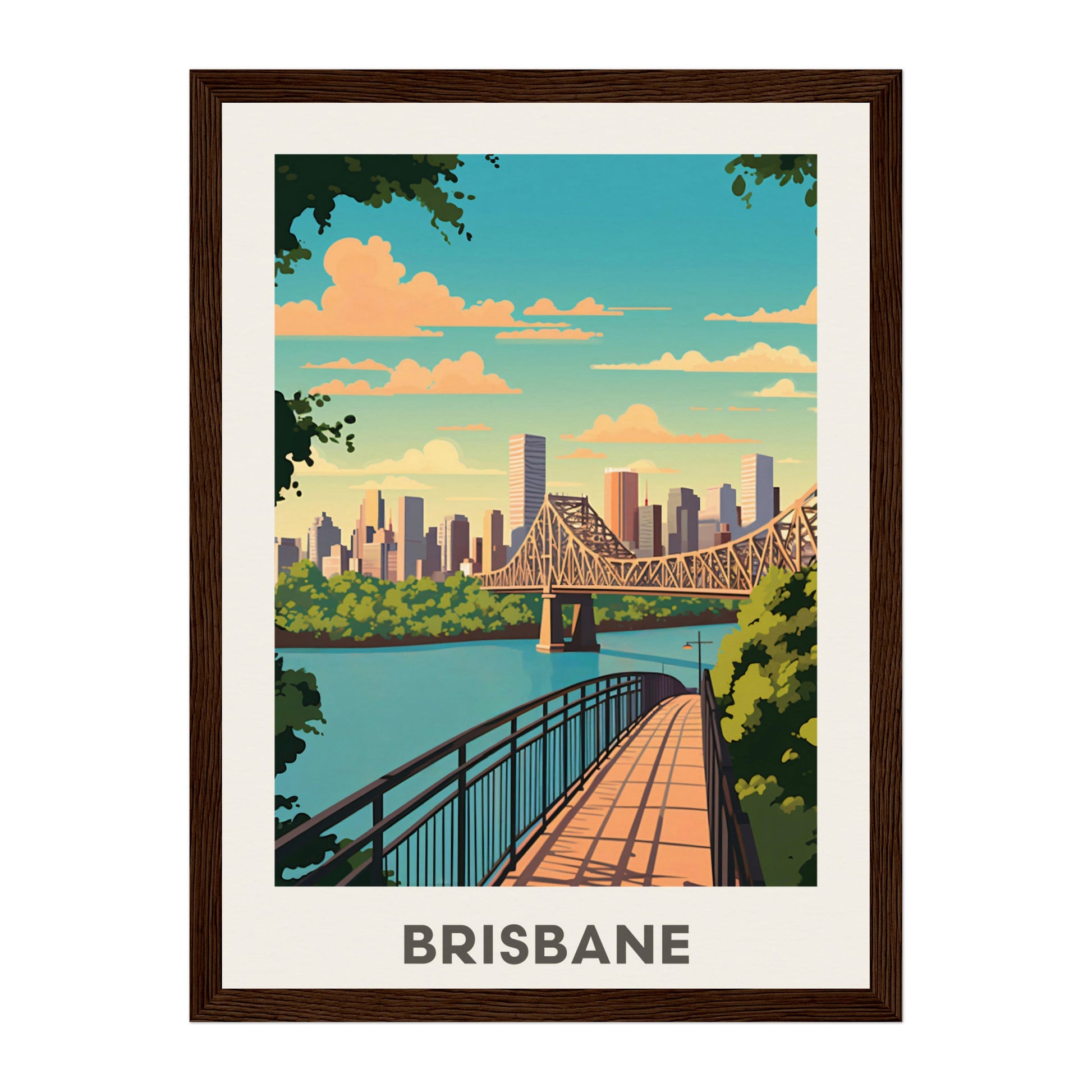 Brisbane, Australia Wall Art - Uncharted Borders