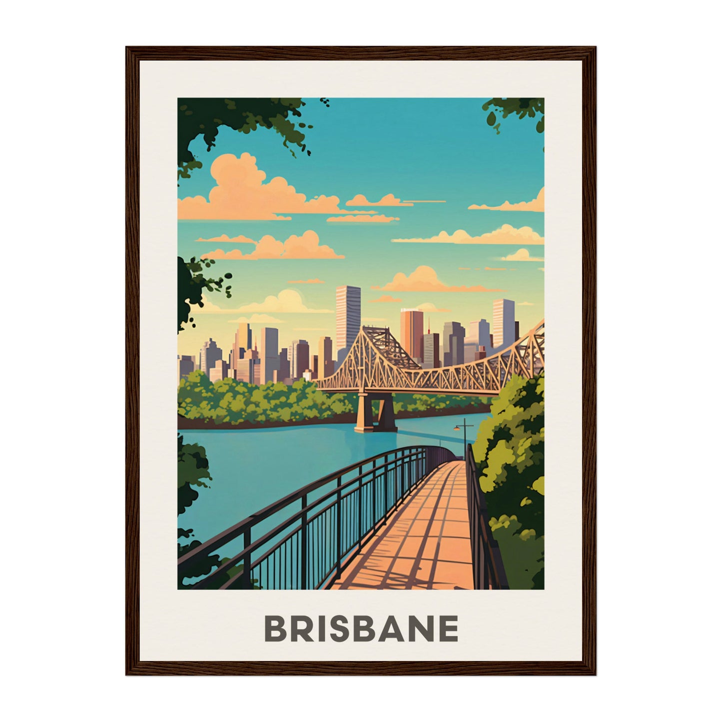 Brisbane, Australia Wall Art - Uncharted Borders