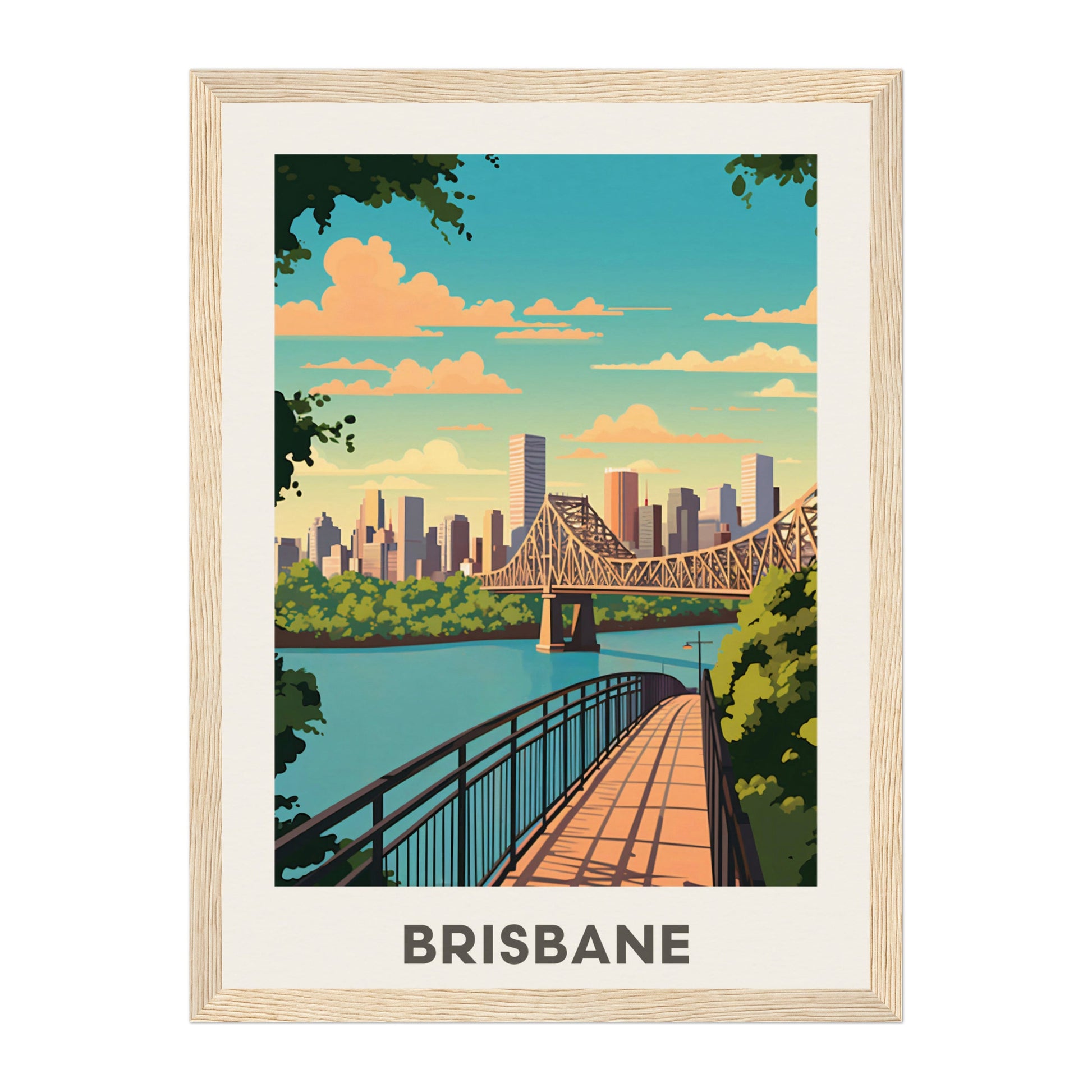 Brisbane, Australia Wall Art - Uncharted Borders