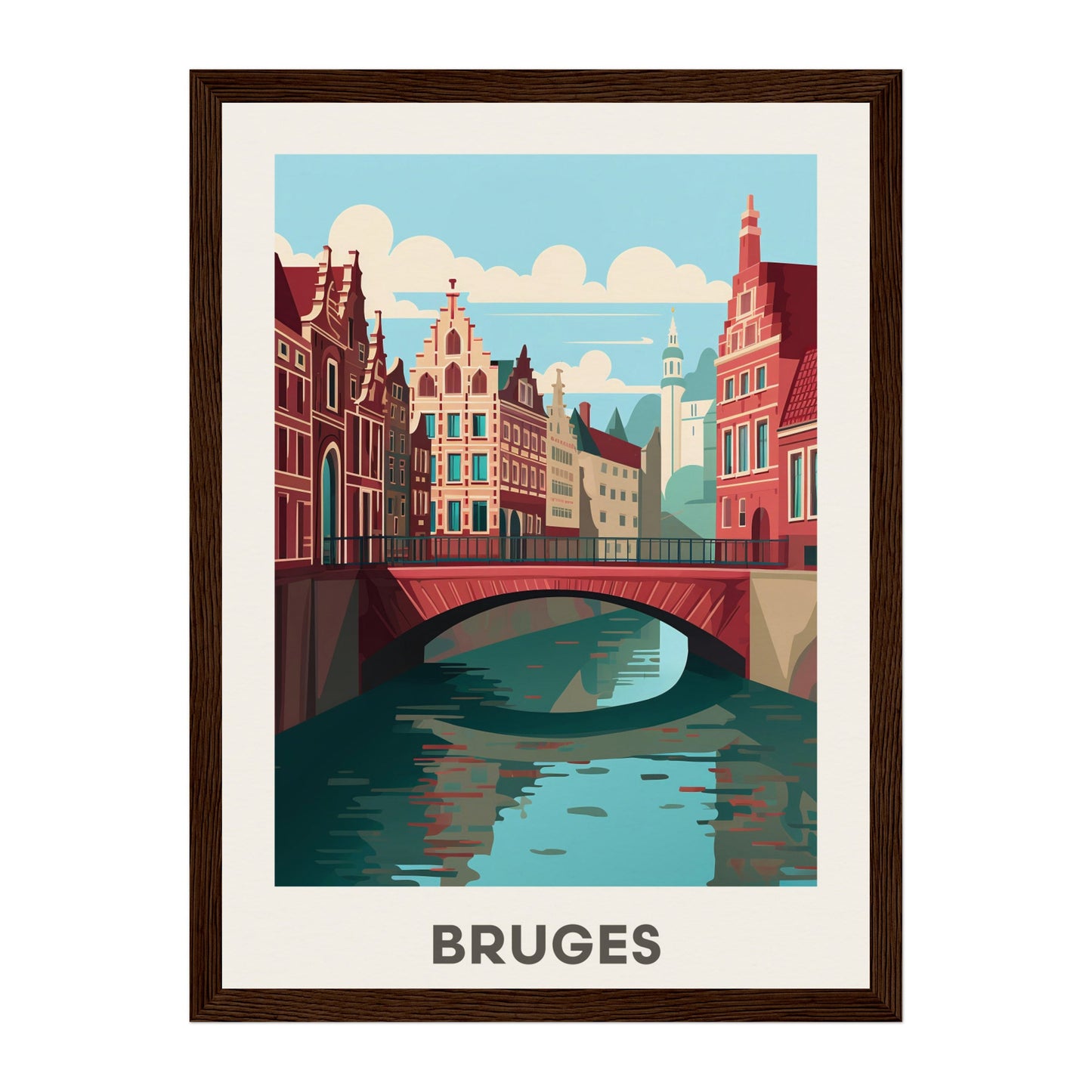 Bruges, Belgium Wall Art - Uncharted Borders