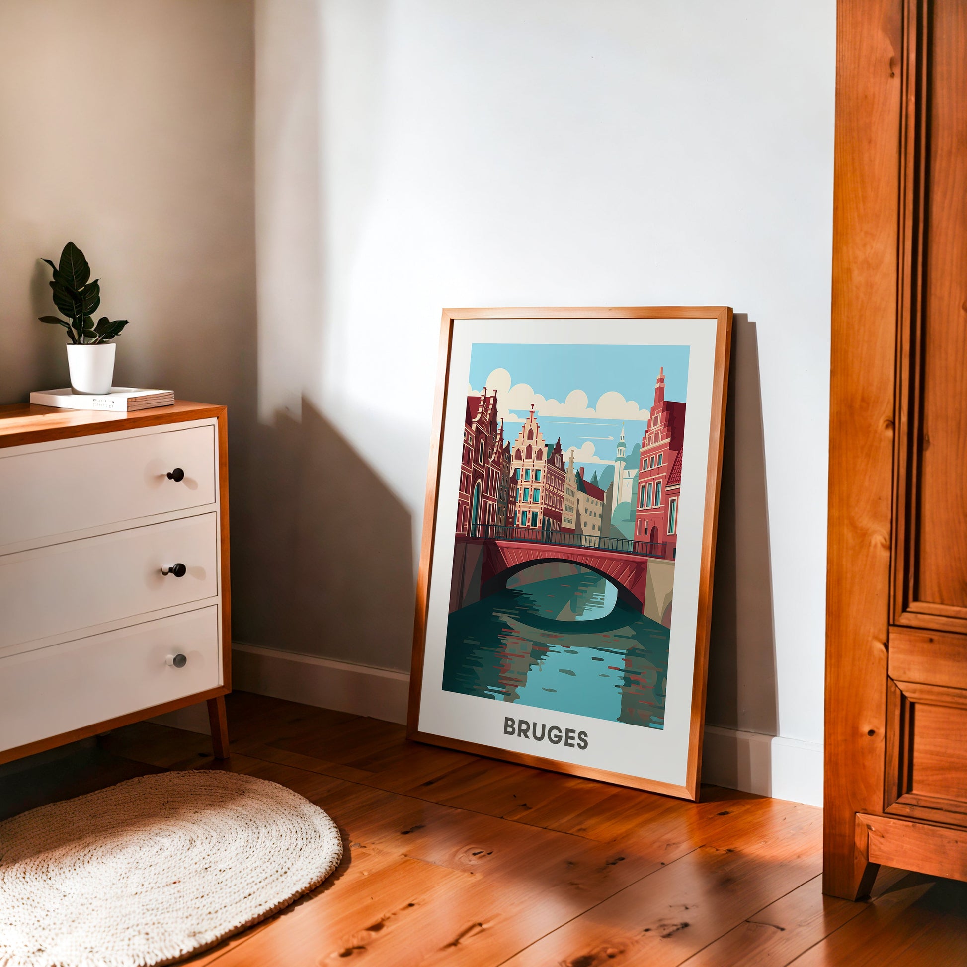 Bruges, Belgium Wall Art - Uncharted Borders