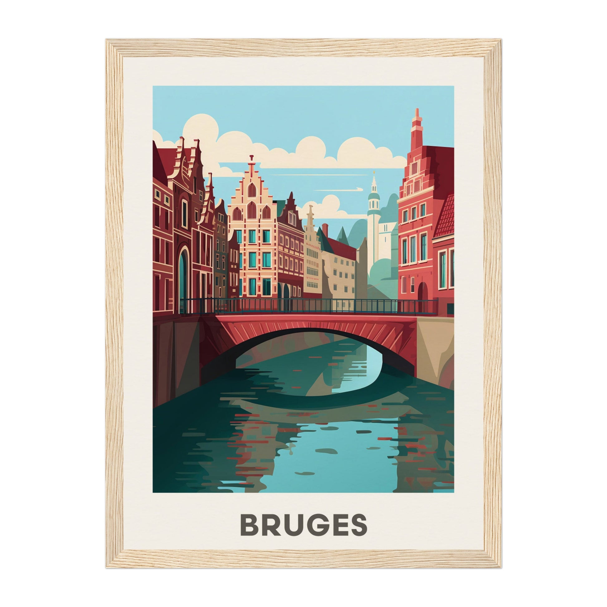Bruges, Belgium Wall Art - Uncharted Borders