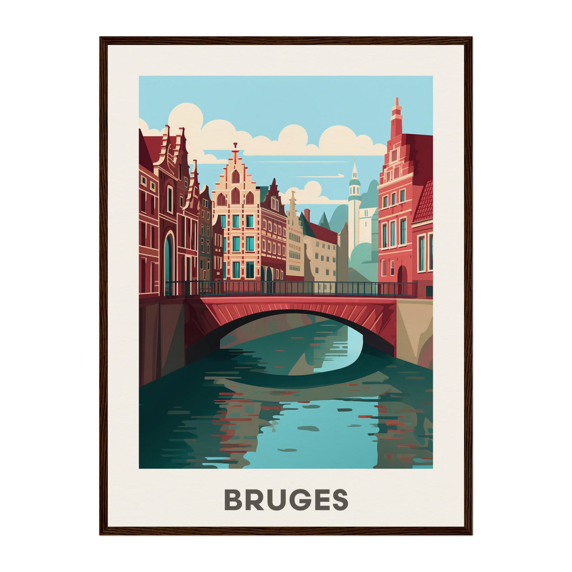Bruges, Belgium Wall Art - Uncharted Borders