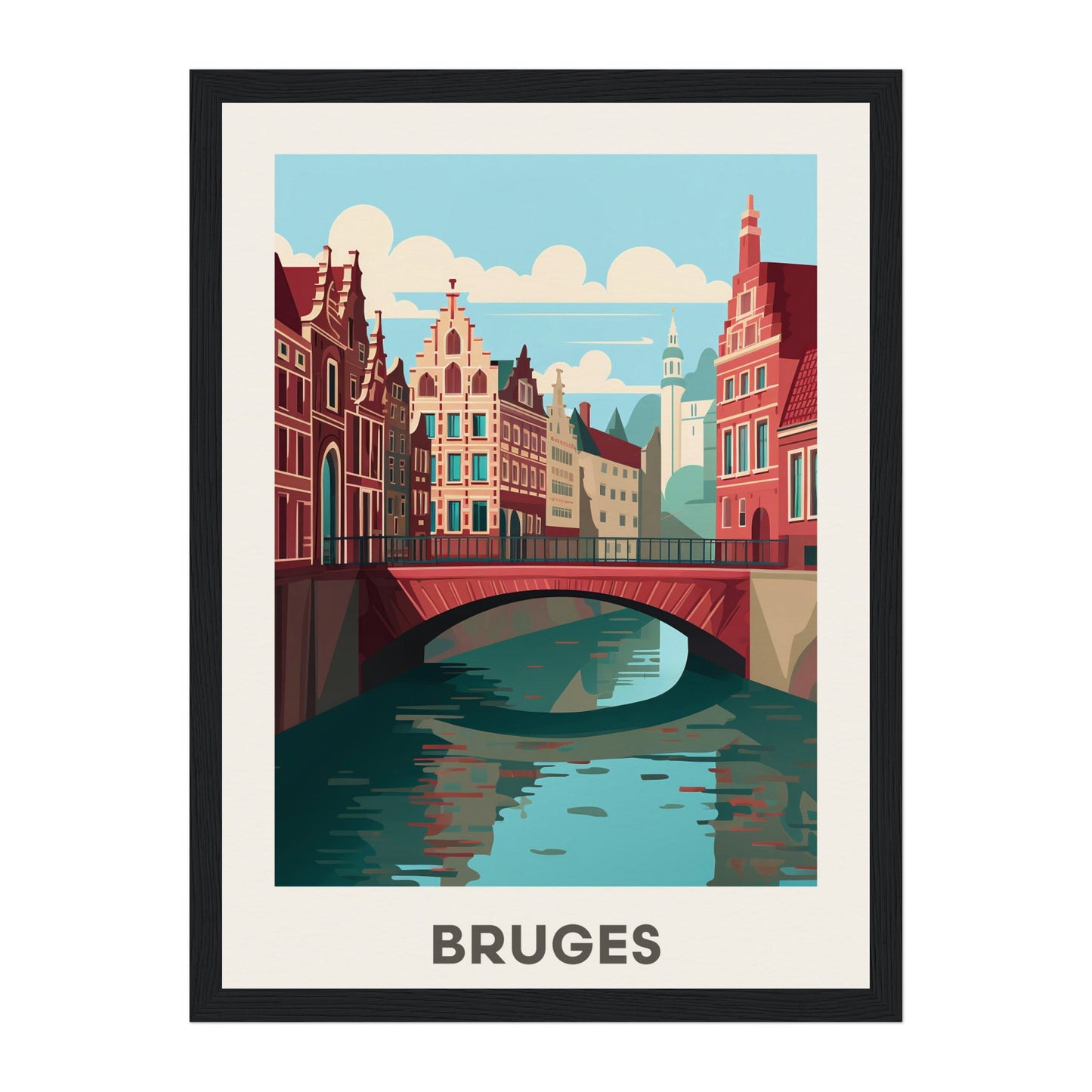 Bruges, Belgium Wall Art - Uncharted Borders
